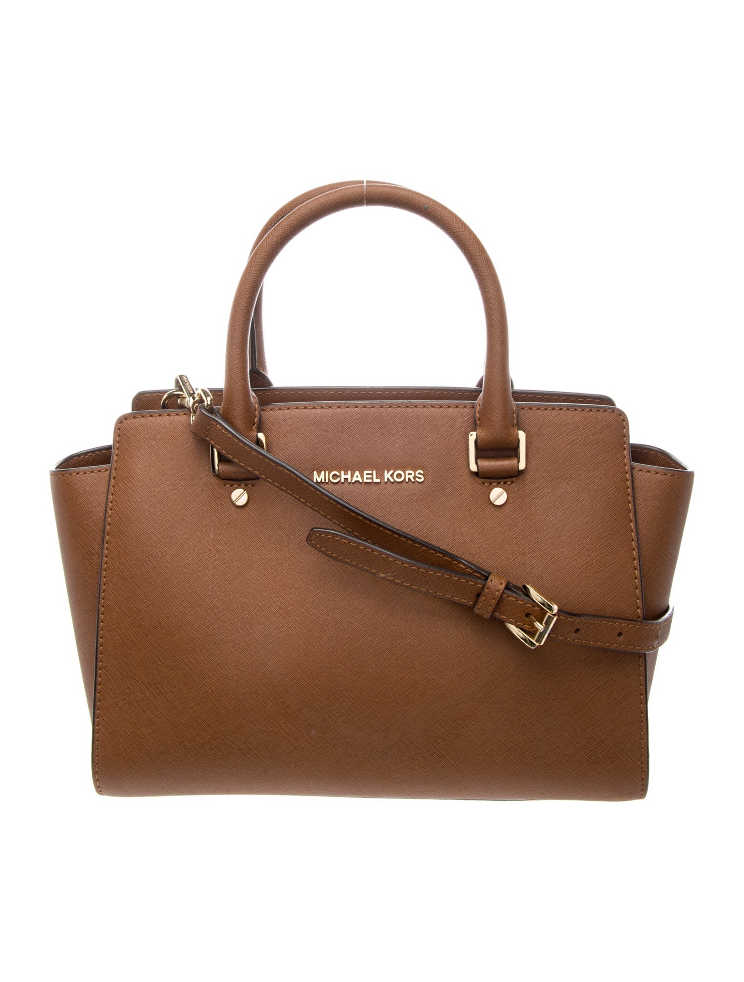 Michael Michael Kors Saffiano Leather Shoulder Bag