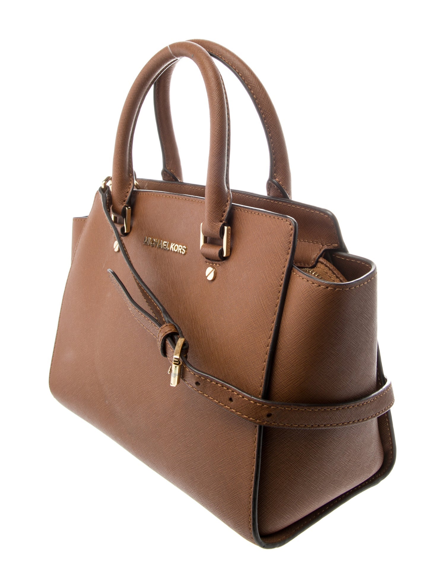 Michael Michael Kors Saffiano Leather Shoulder Bag