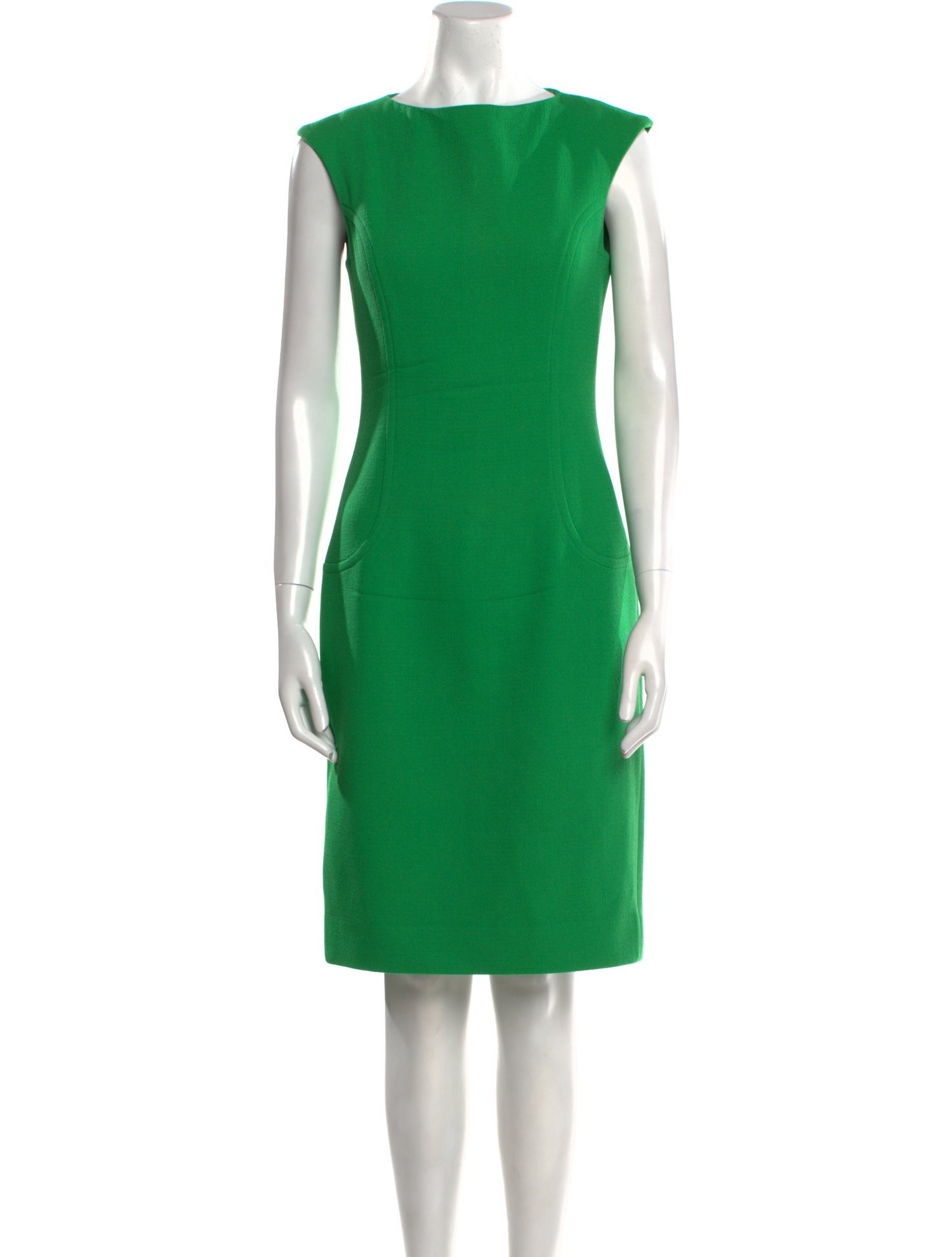 Michael Kors Virgin Wool Knee-Length Dress