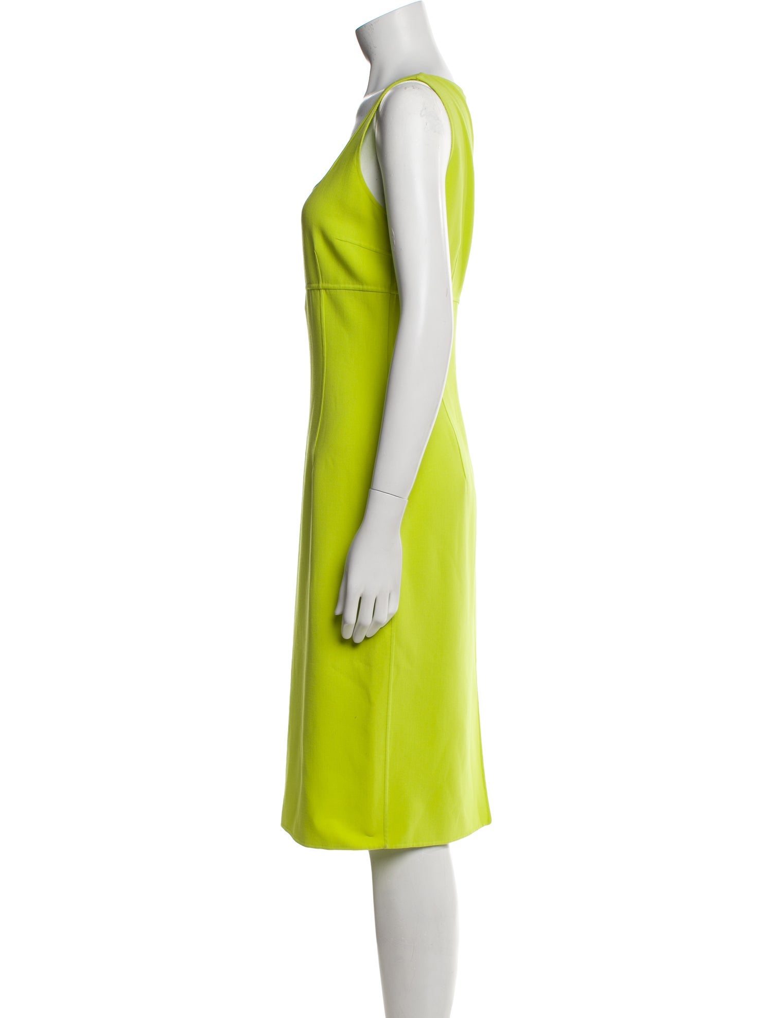 Michael Kors Virgin Wool Knee-Length Dress