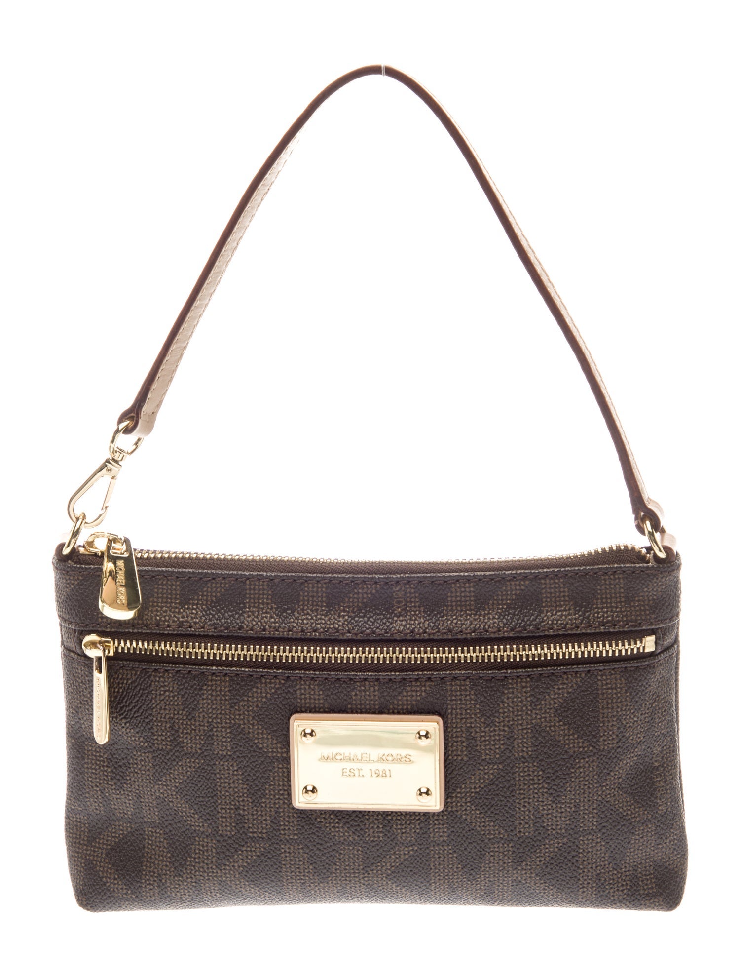 Michael Michael Kors Monogram Top Handle Bag