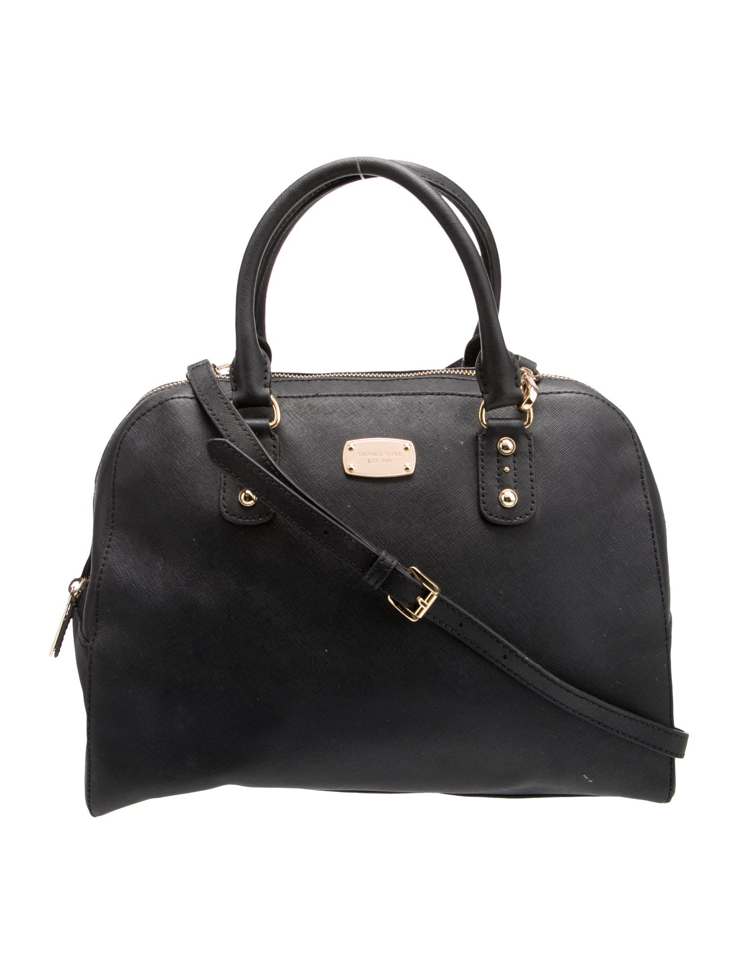 Michael Kors Saffiano Leather Top Handle Bag