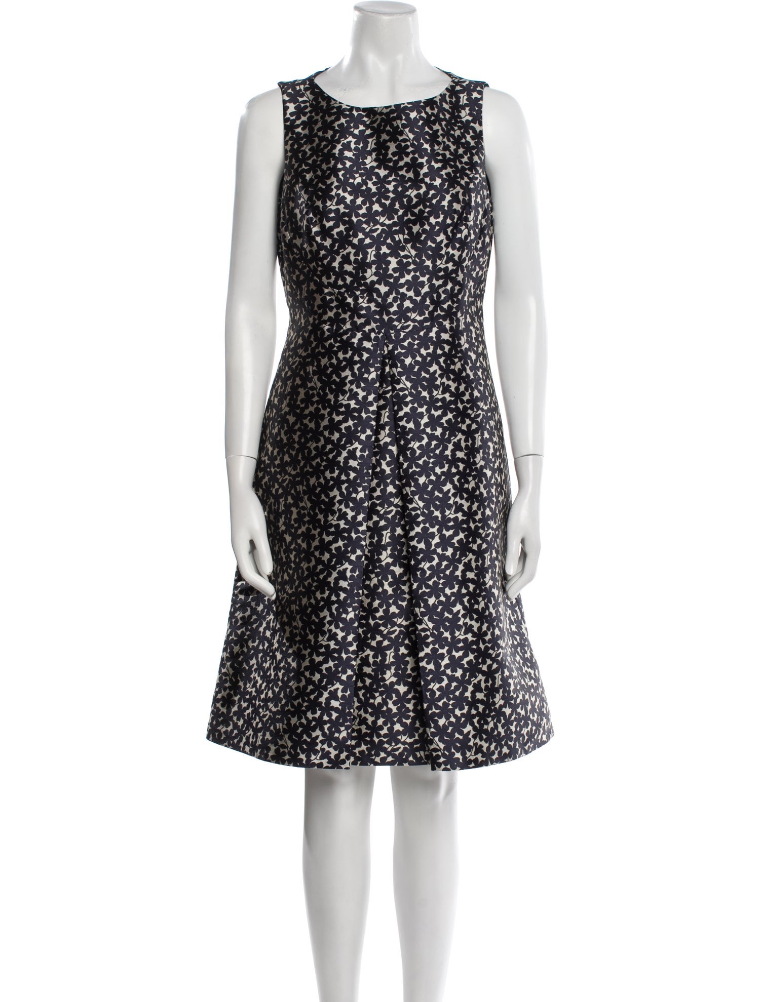 Michael Kors Floral Print Knee-Length Dress