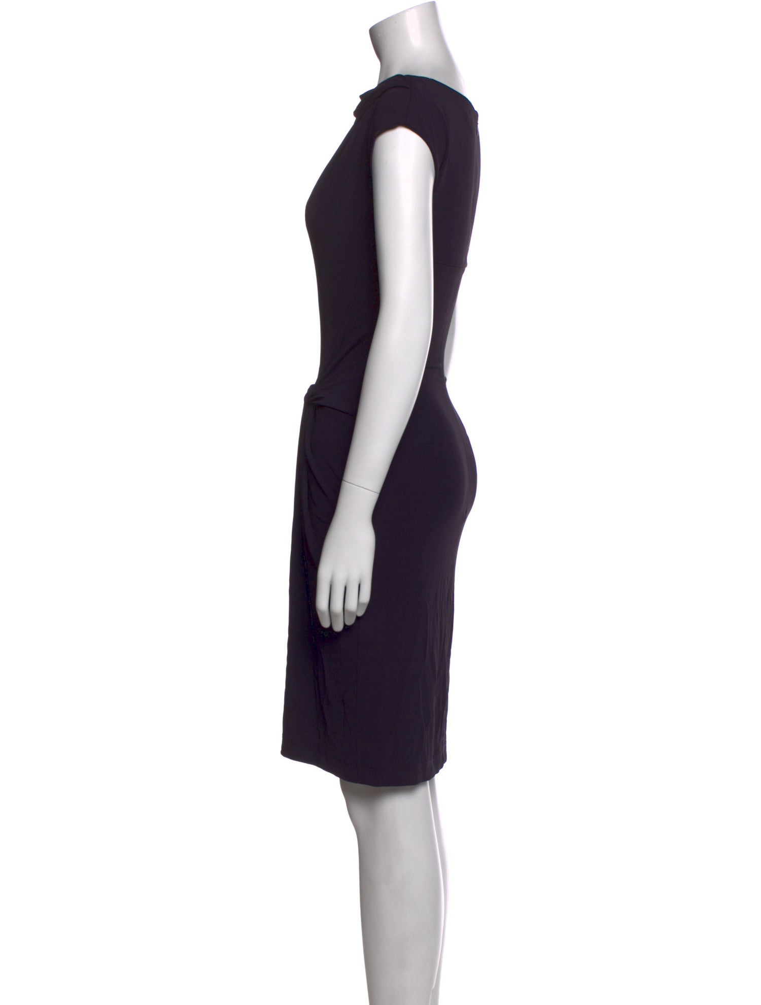 Michael Kors Bateau Neckline Knee-Length Dress