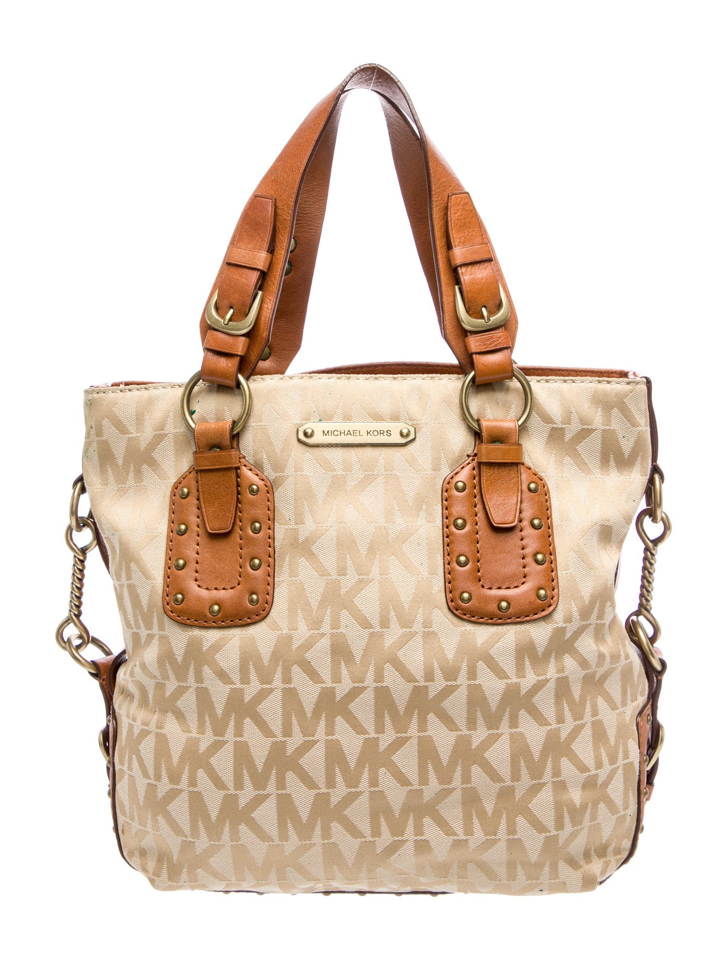 Michael Kors Canvas Top Handle Bag