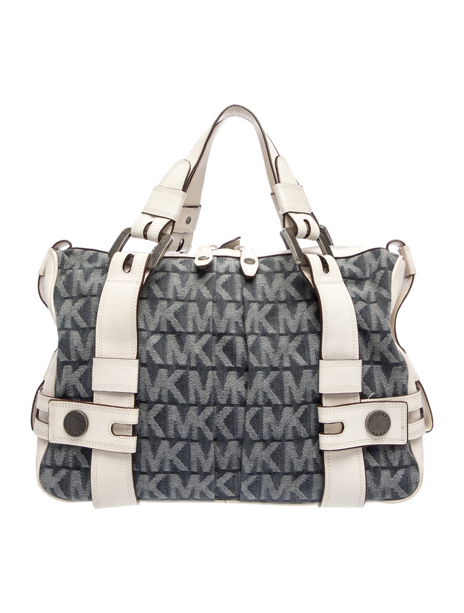 Michael Kors Denim Top Handle Bag