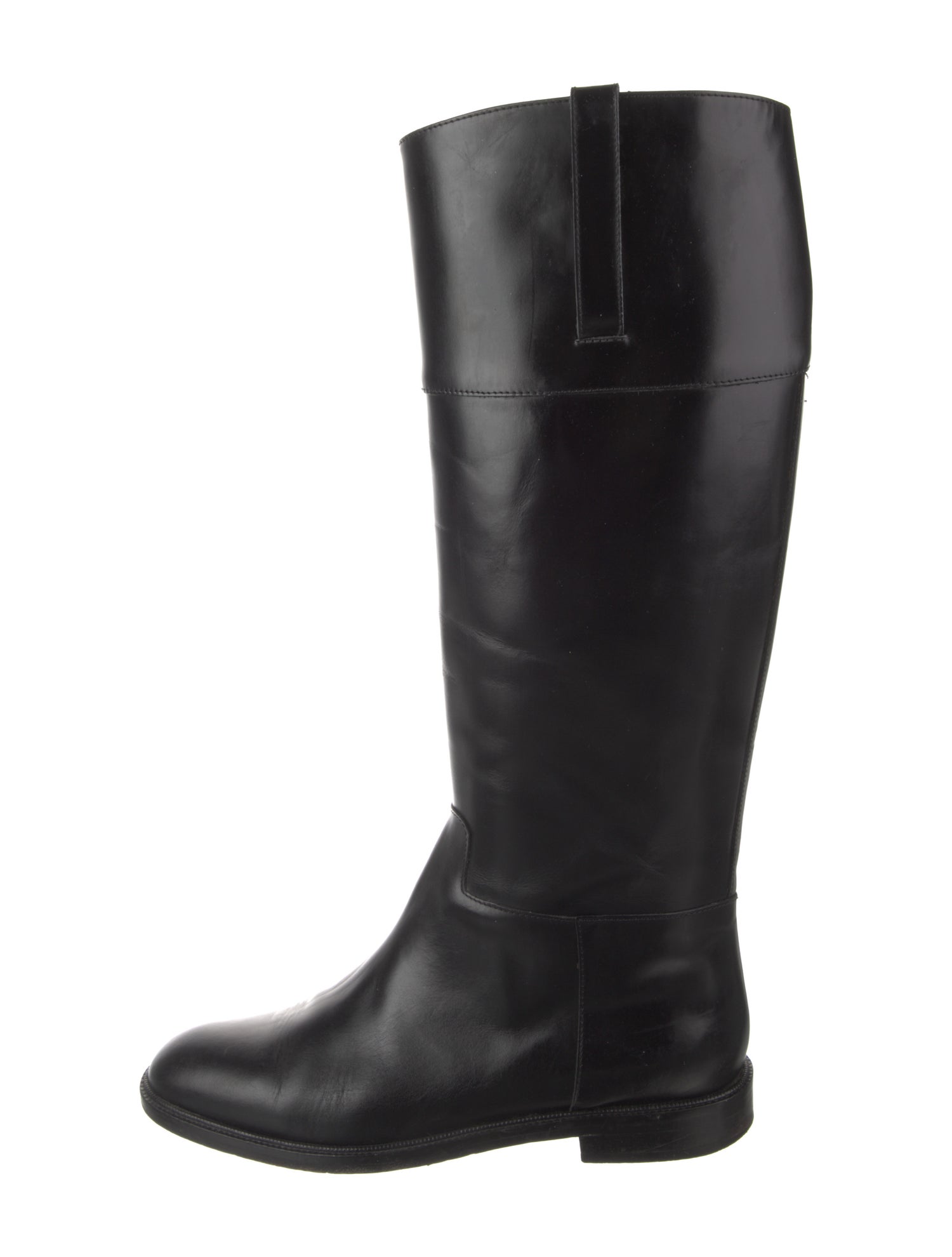 Michael Kors Leather Riding Boots