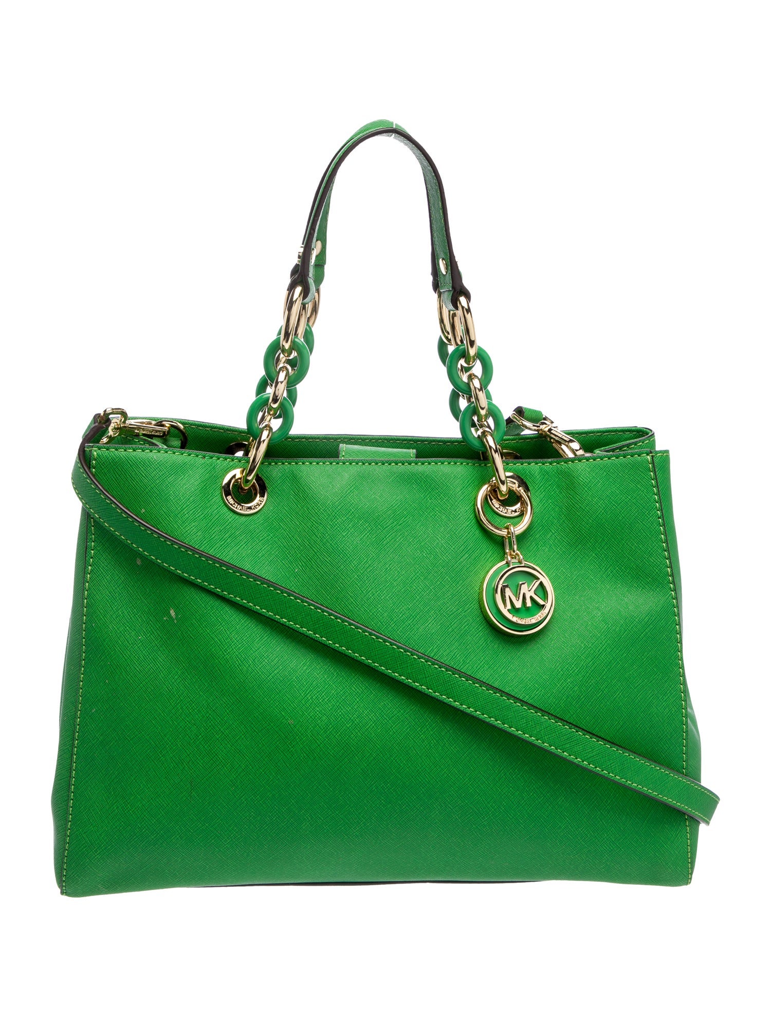 Michael Kors Saffiano Leather Top Handle Bag