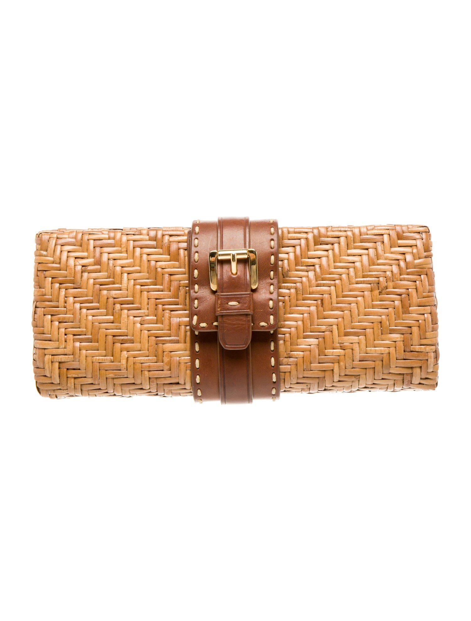 Michael Kors Wicker Clutch