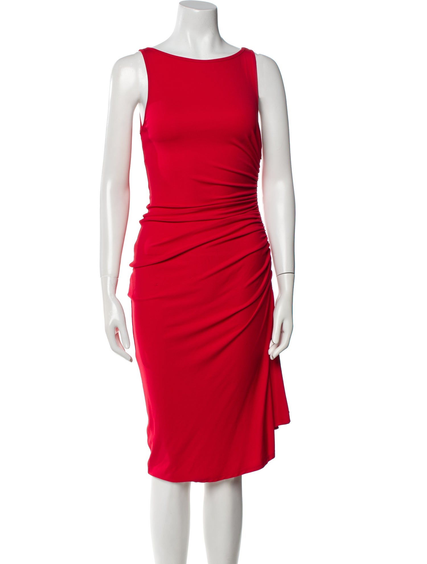 Michael Kors Bateau Neckline Knee-Length Dress