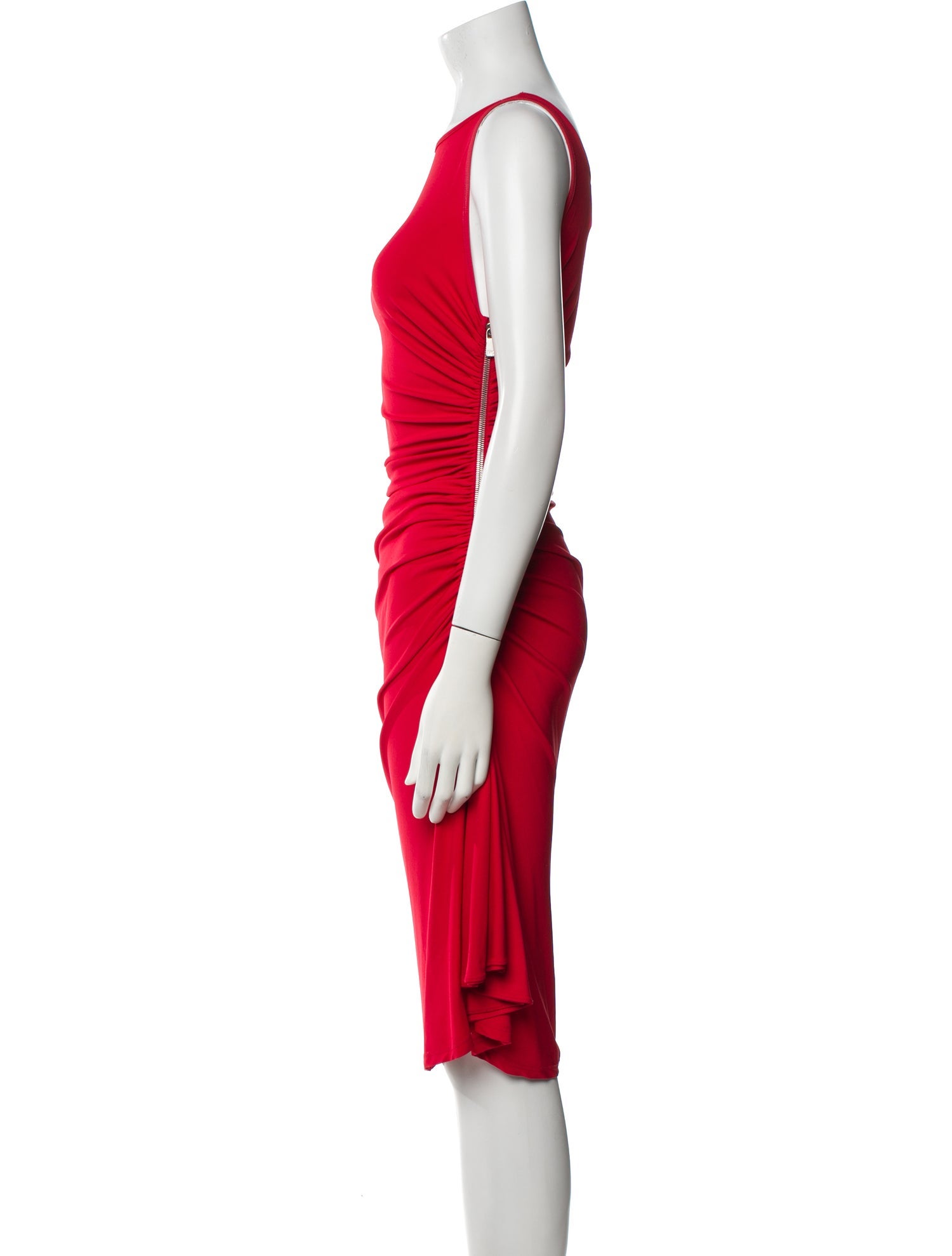 Michael Kors Bateau Neckline Knee-Length Dress