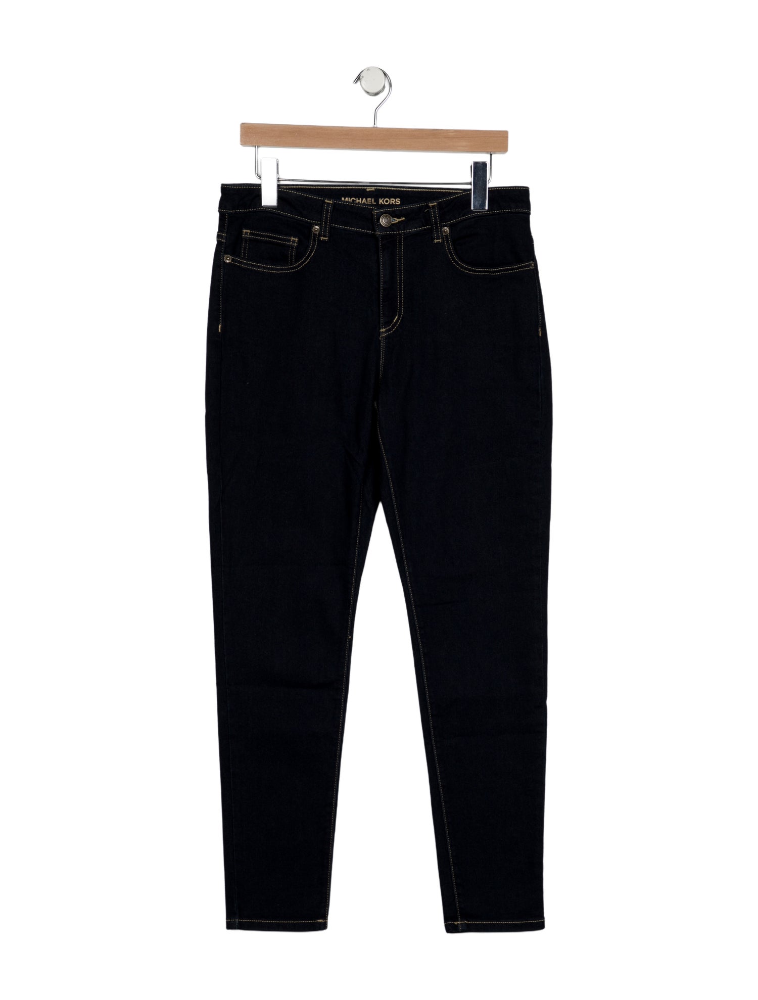 Michael Kors Mid-Rise Skinny Leg Jeans