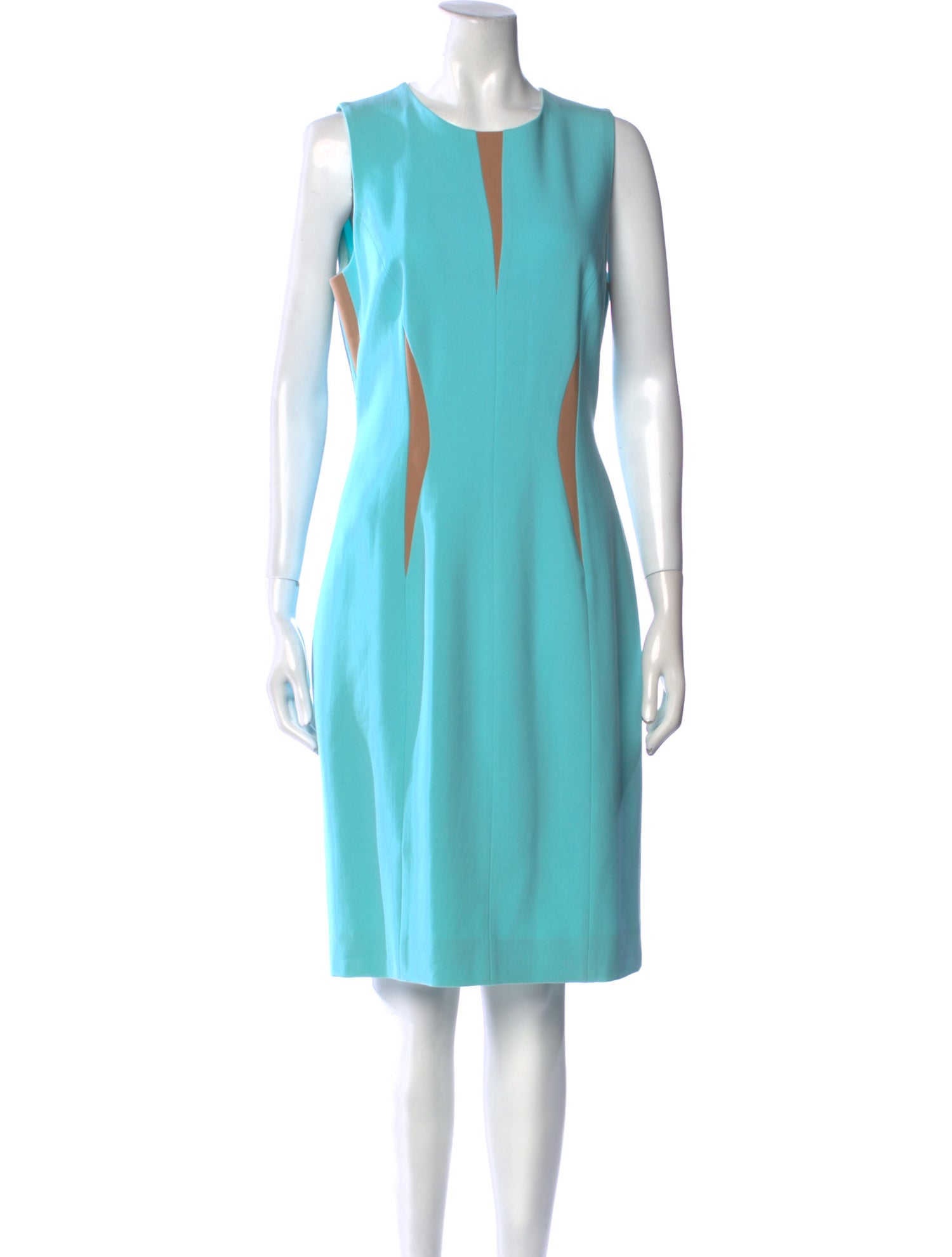 Michael Kors Virgin Wool Knee-Length Dress