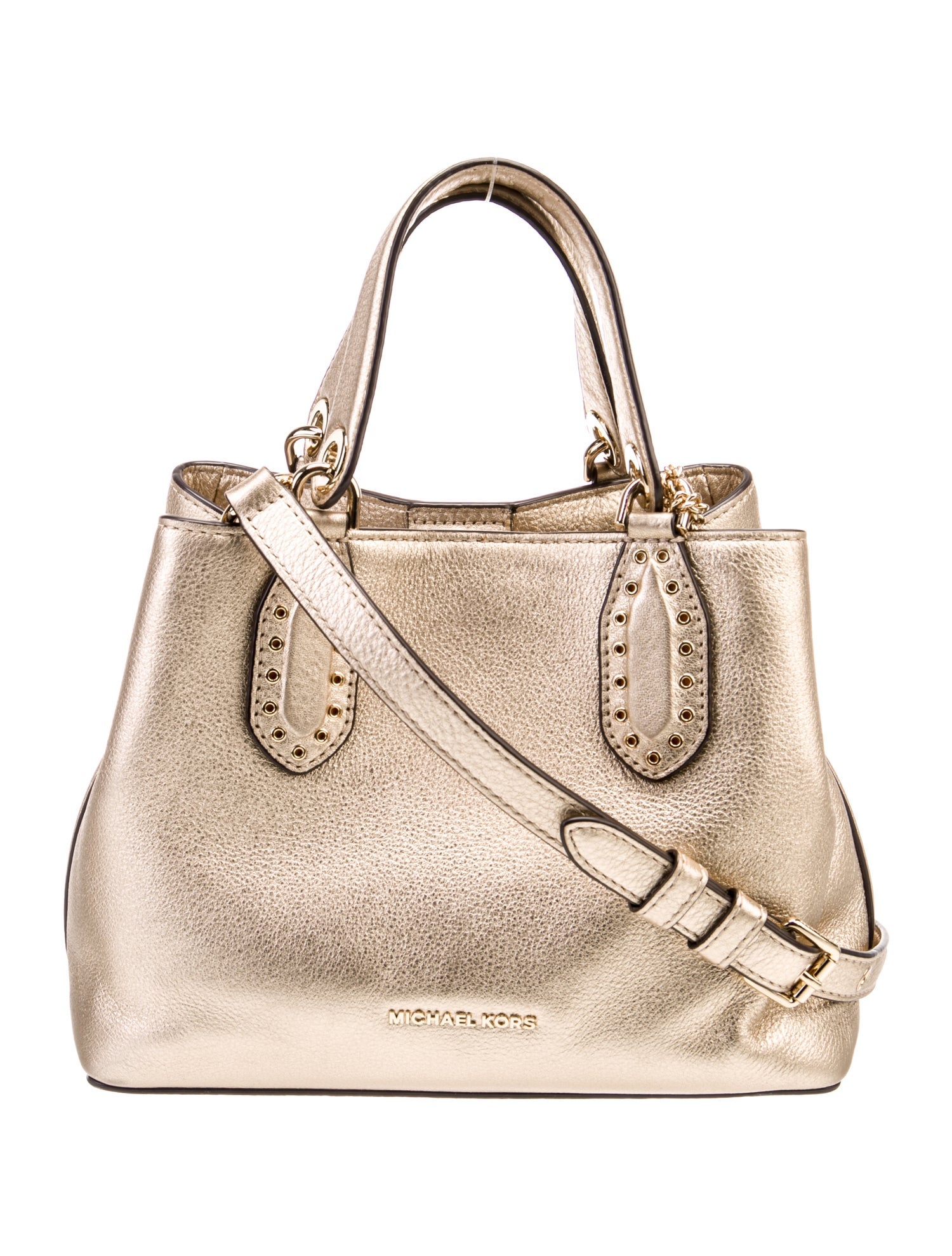 Michael Kors Leather Top Handle Bag