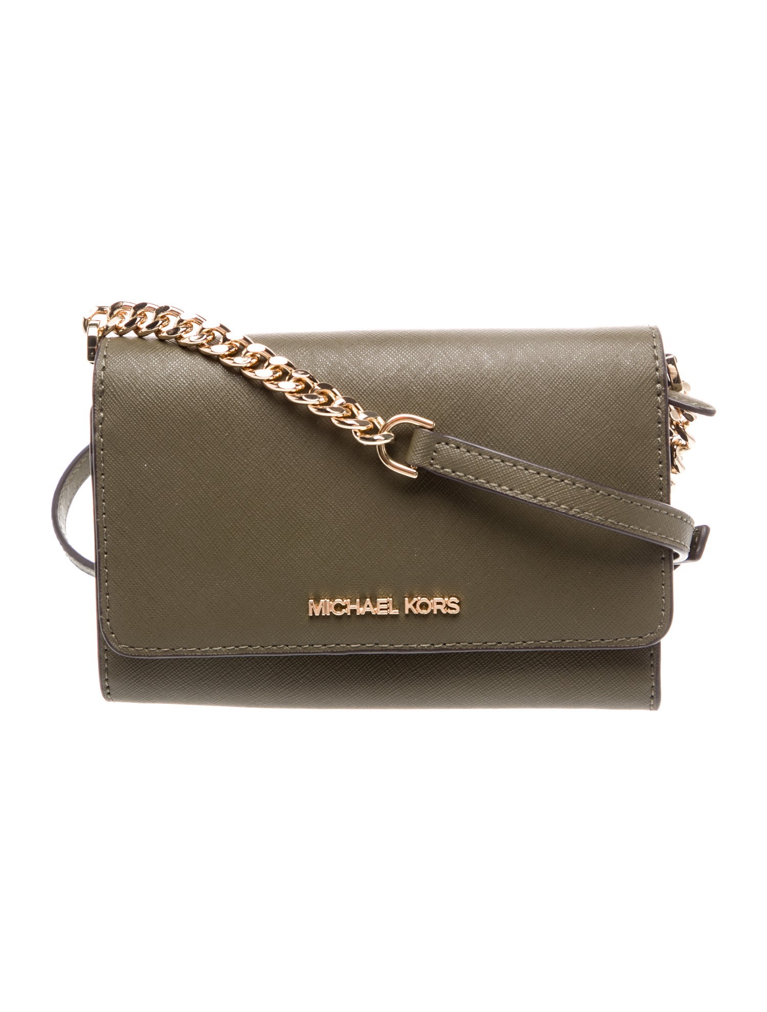 Michael Kors Saffiano Leather Crossbody Bag