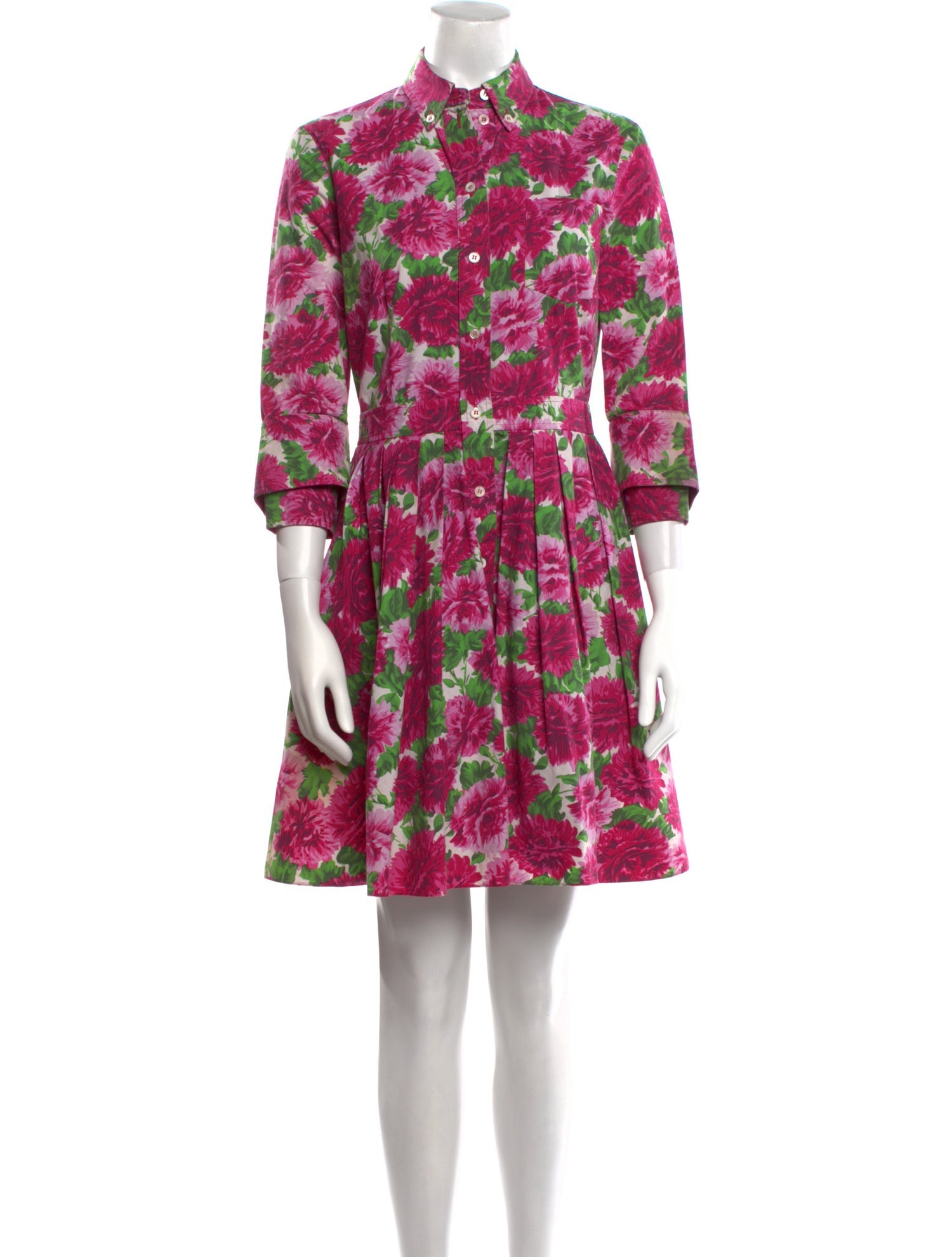 Michael Kors Floral Print Mini Dress