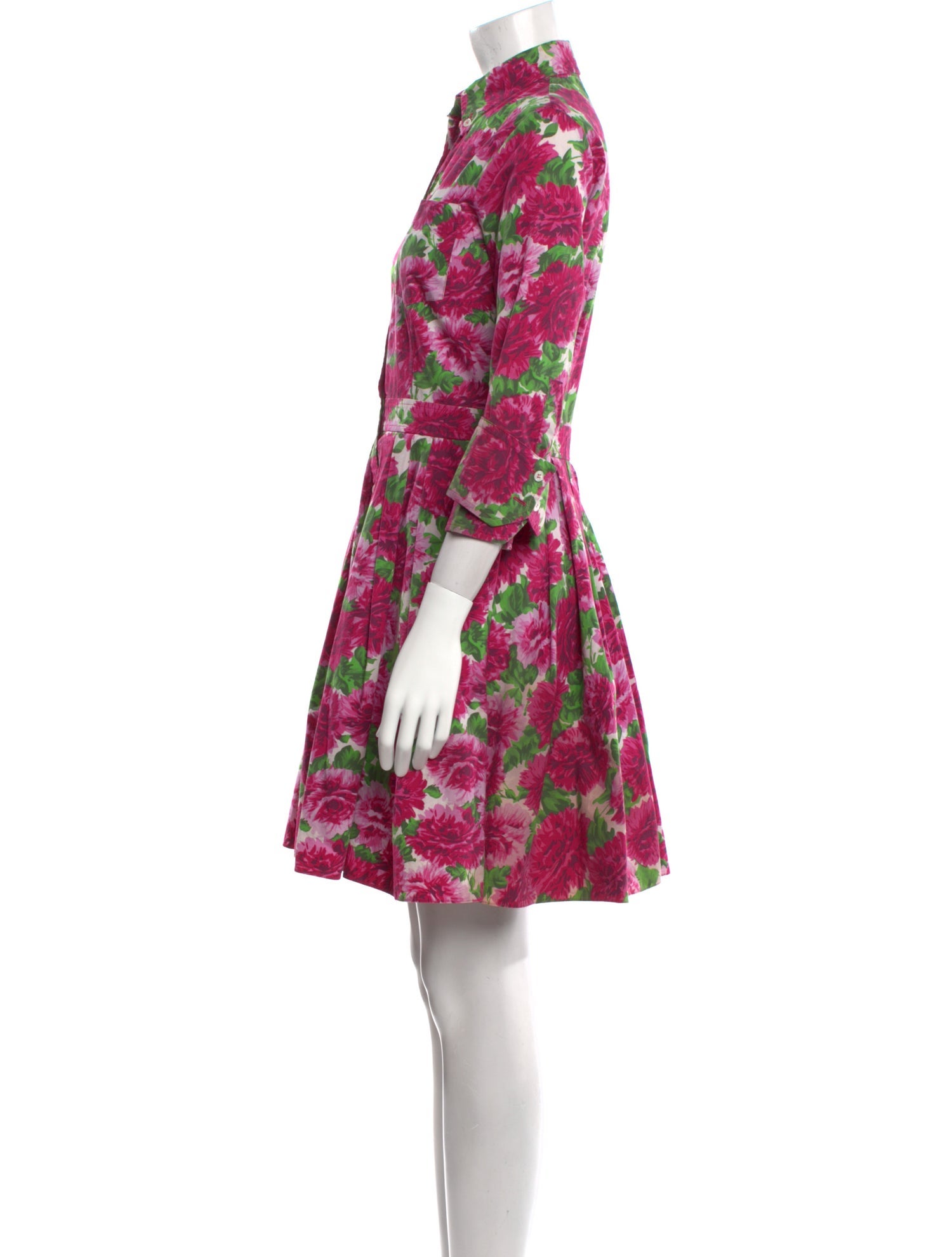 Michael Kors Floral Print Mini Dress