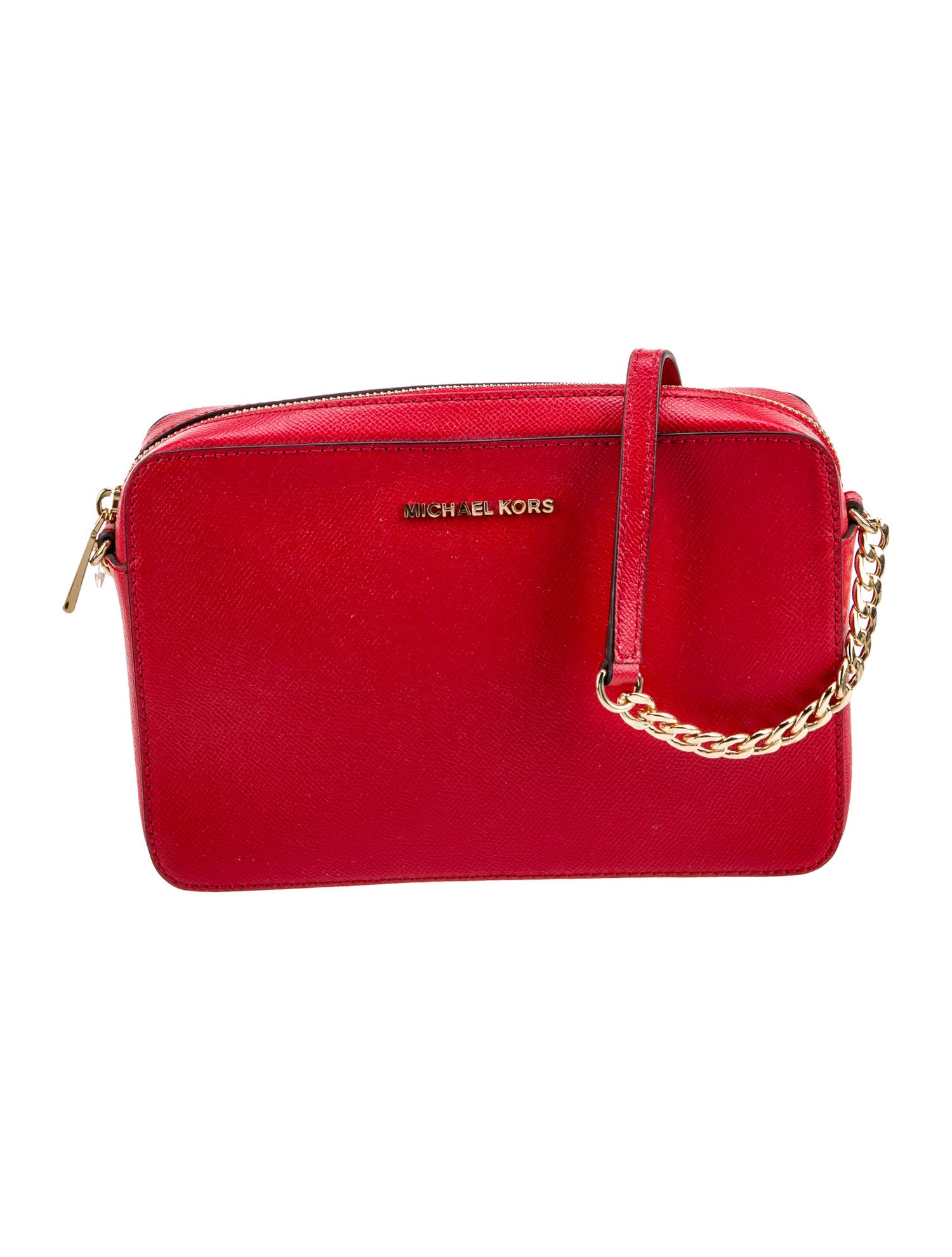 Michael Kors Saffiano Leather Crossbody Bag