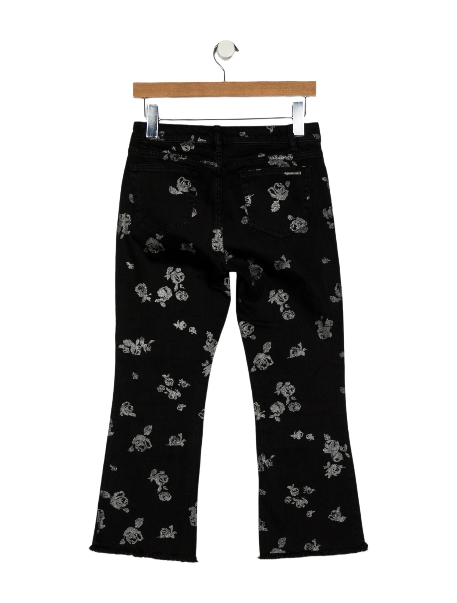 Michael Kors High-Rise Straight Leg Jeans