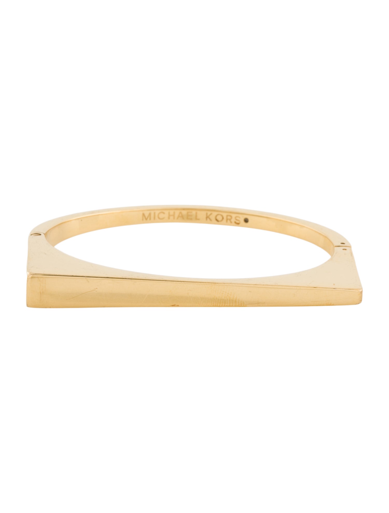 Michael Kors Flat Hinge Bangle Bracelet