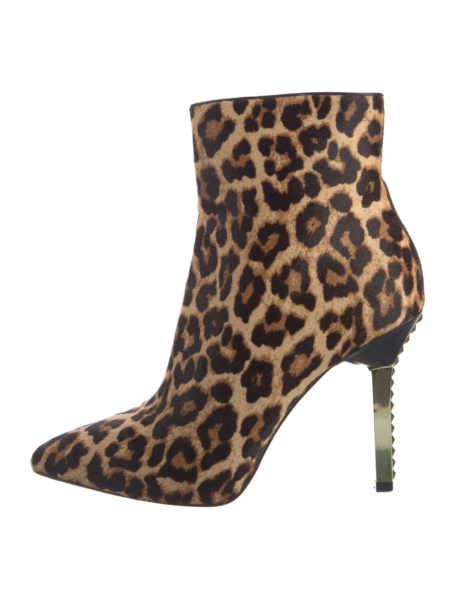 Michael Kors Ponyhair Animal Print Boots