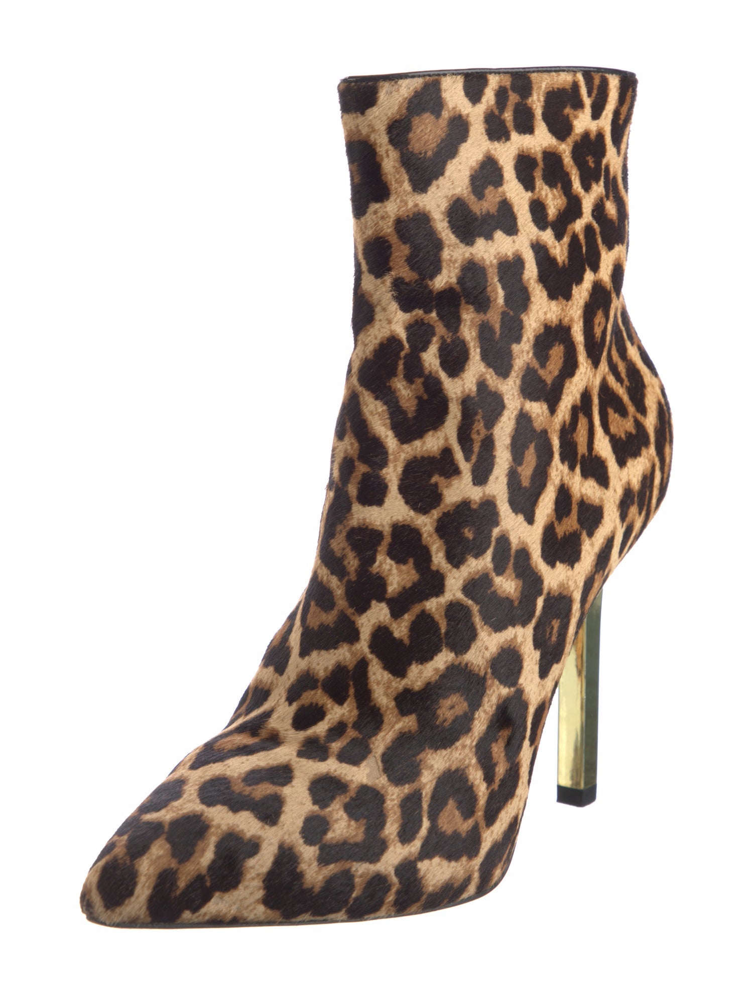 Michael Kors Ponyhair Animal Print Boots
