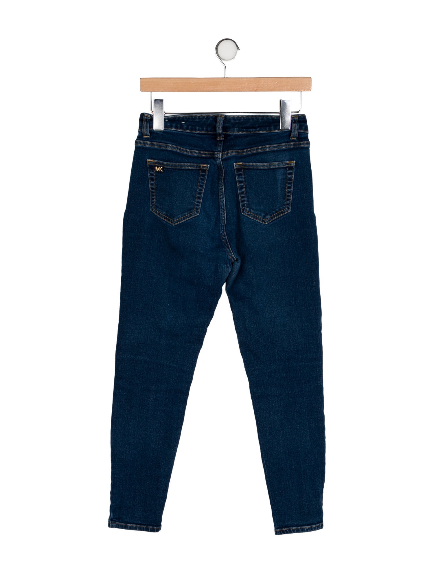 Michael Kors Mid-Rise Skinny Leg Jeans