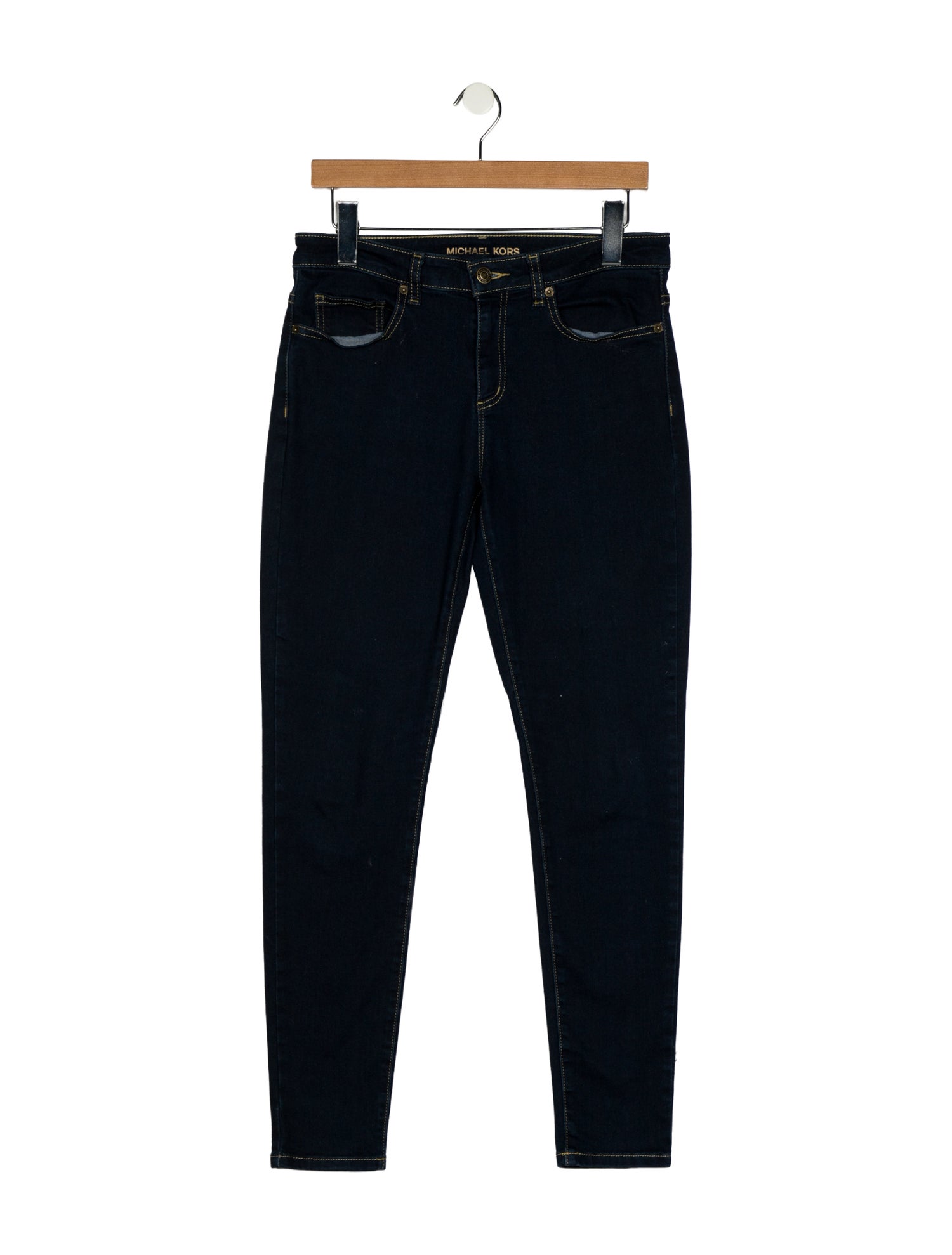 Michael Kors Mid-Rise Skinny Leg Jeans