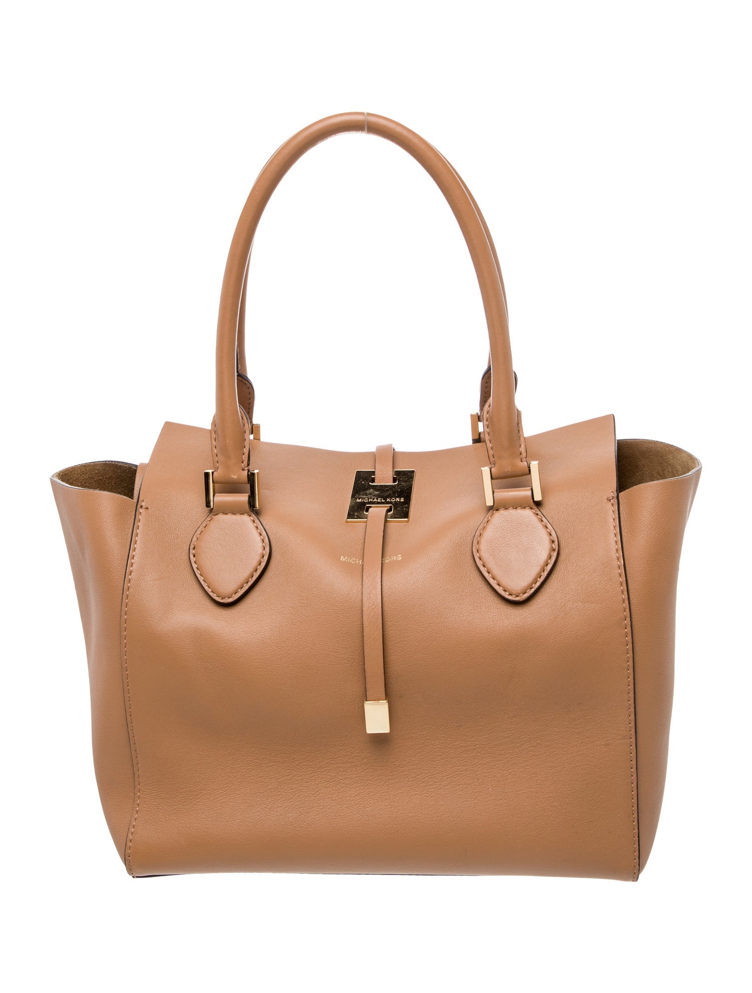 Michael Kors Leather Top Handle Bag