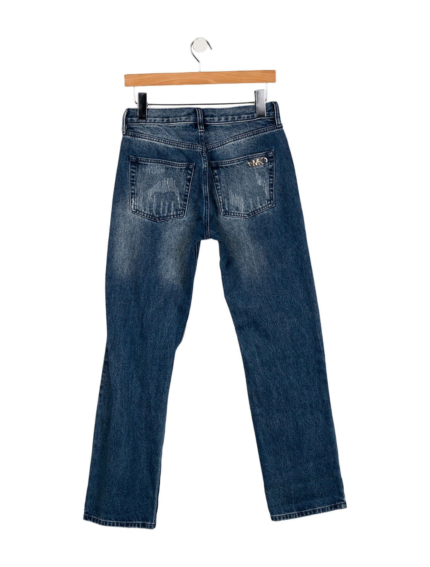 Michael Kors High-Rise Wide Leg Jeans