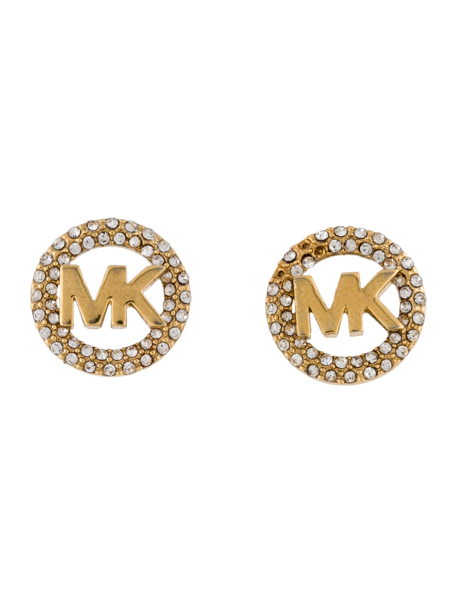 Michael Kors Crystal Stud Earrings