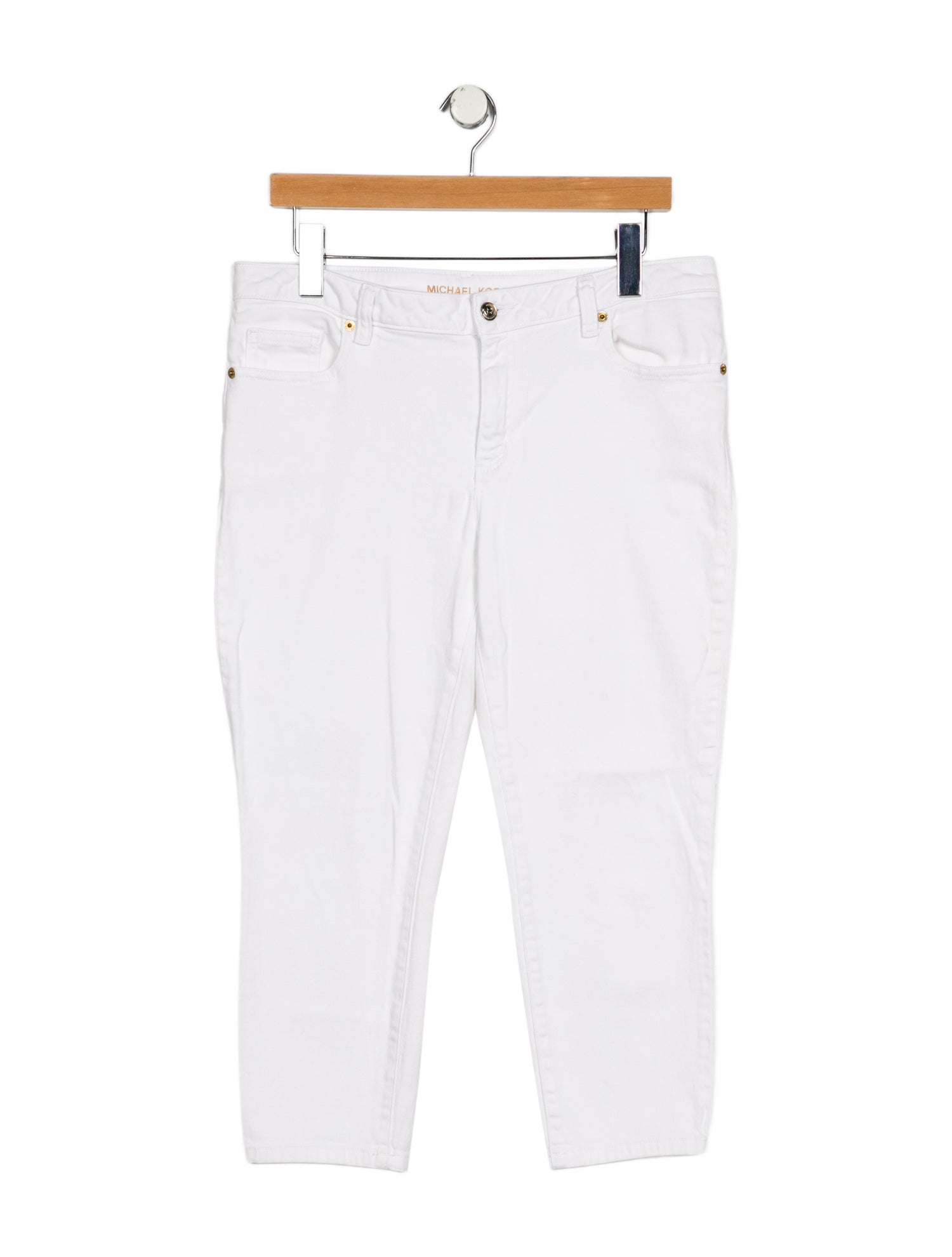 Michael Kors Mid-Rise Skinny Leg Jeans