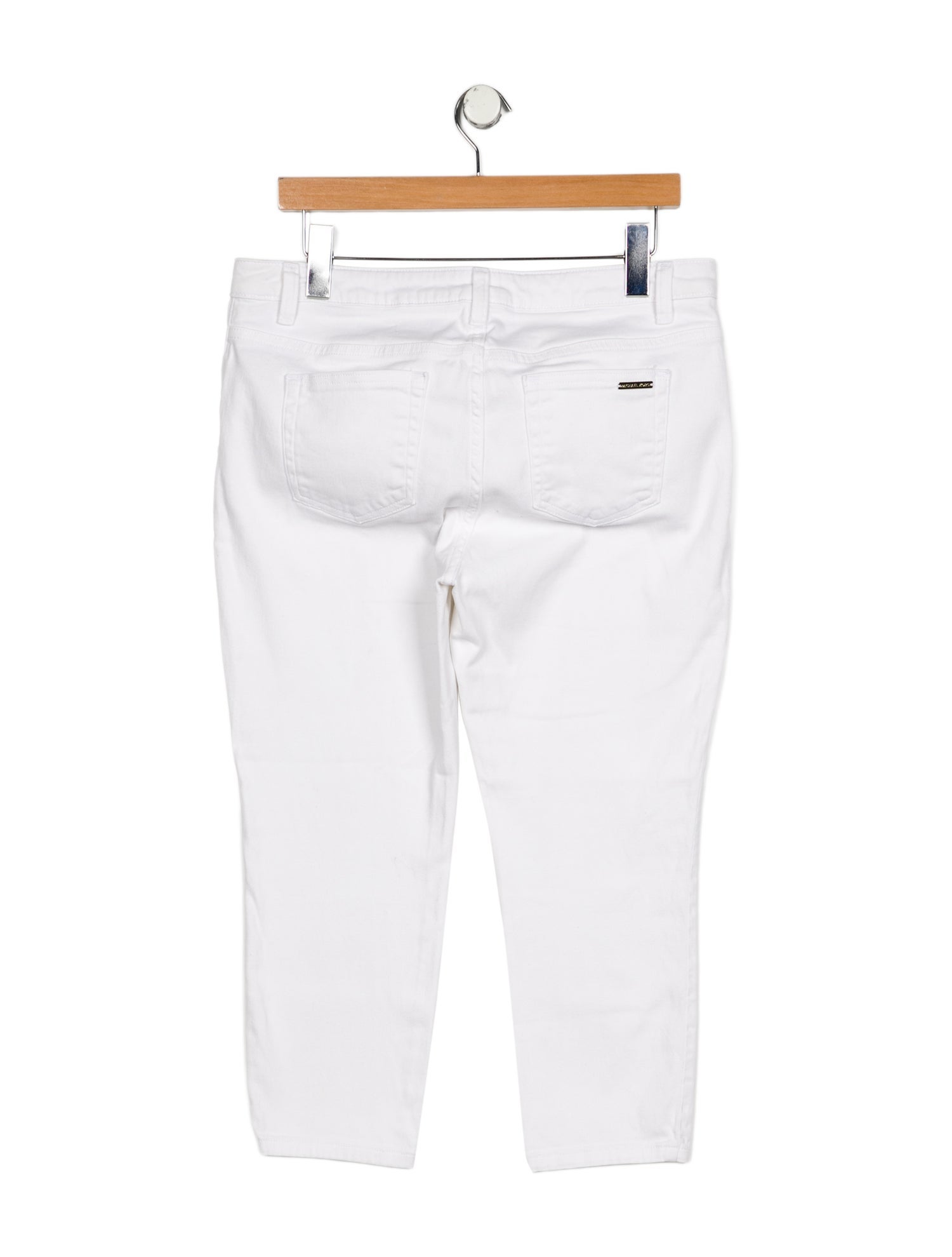 Michael Kors Mid-Rise Skinny Leg Jeans