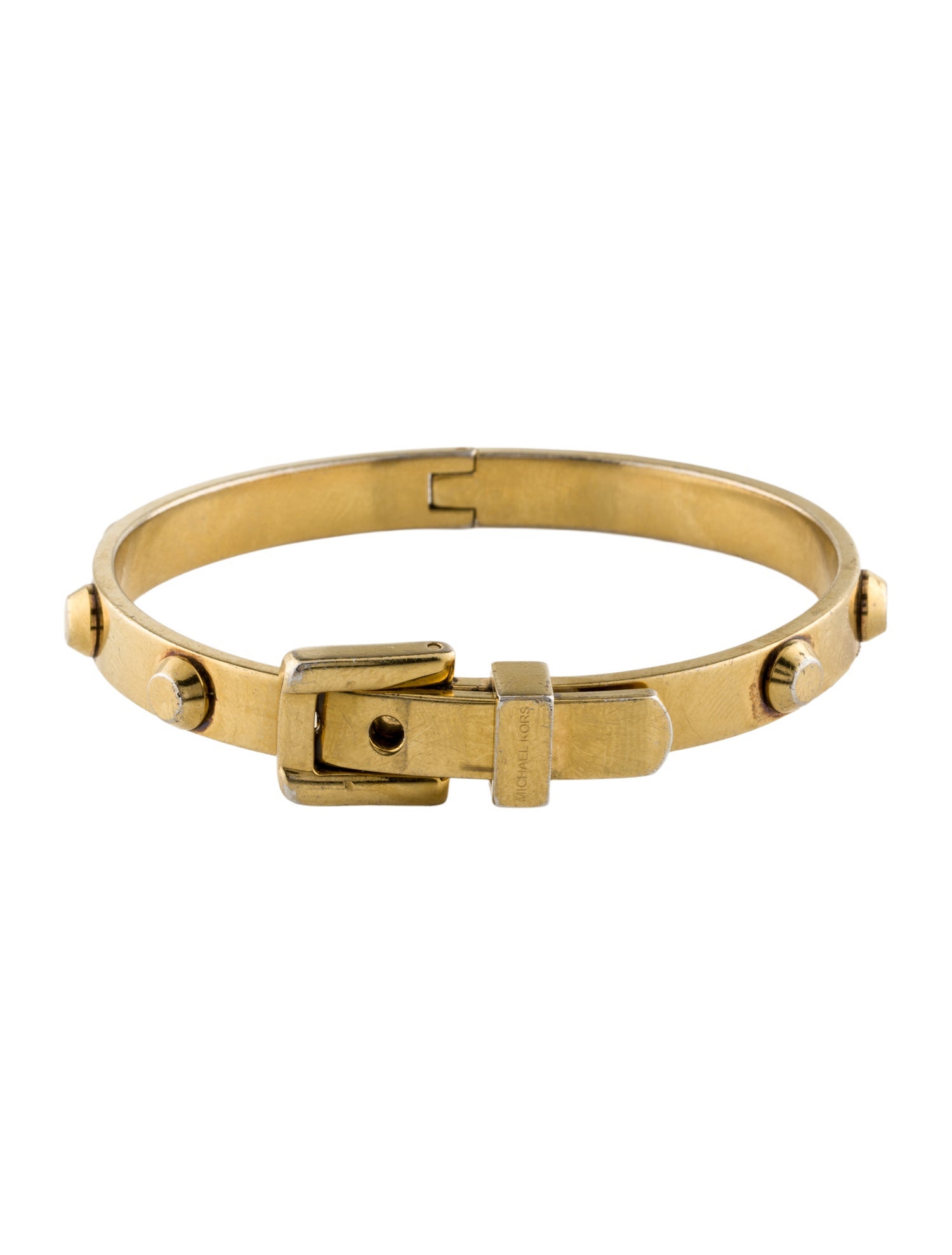 Michael Kors Astor Buckle Bangle Bracelet