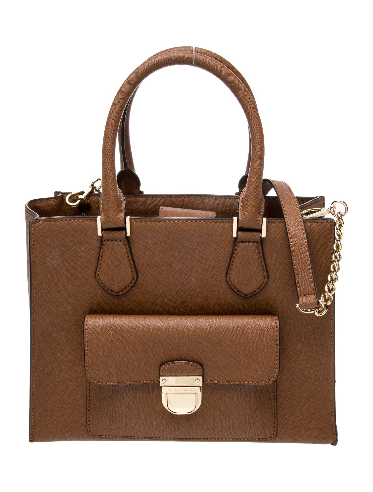 Michael Michael Kors Saffiano Leather Top Handle Bag