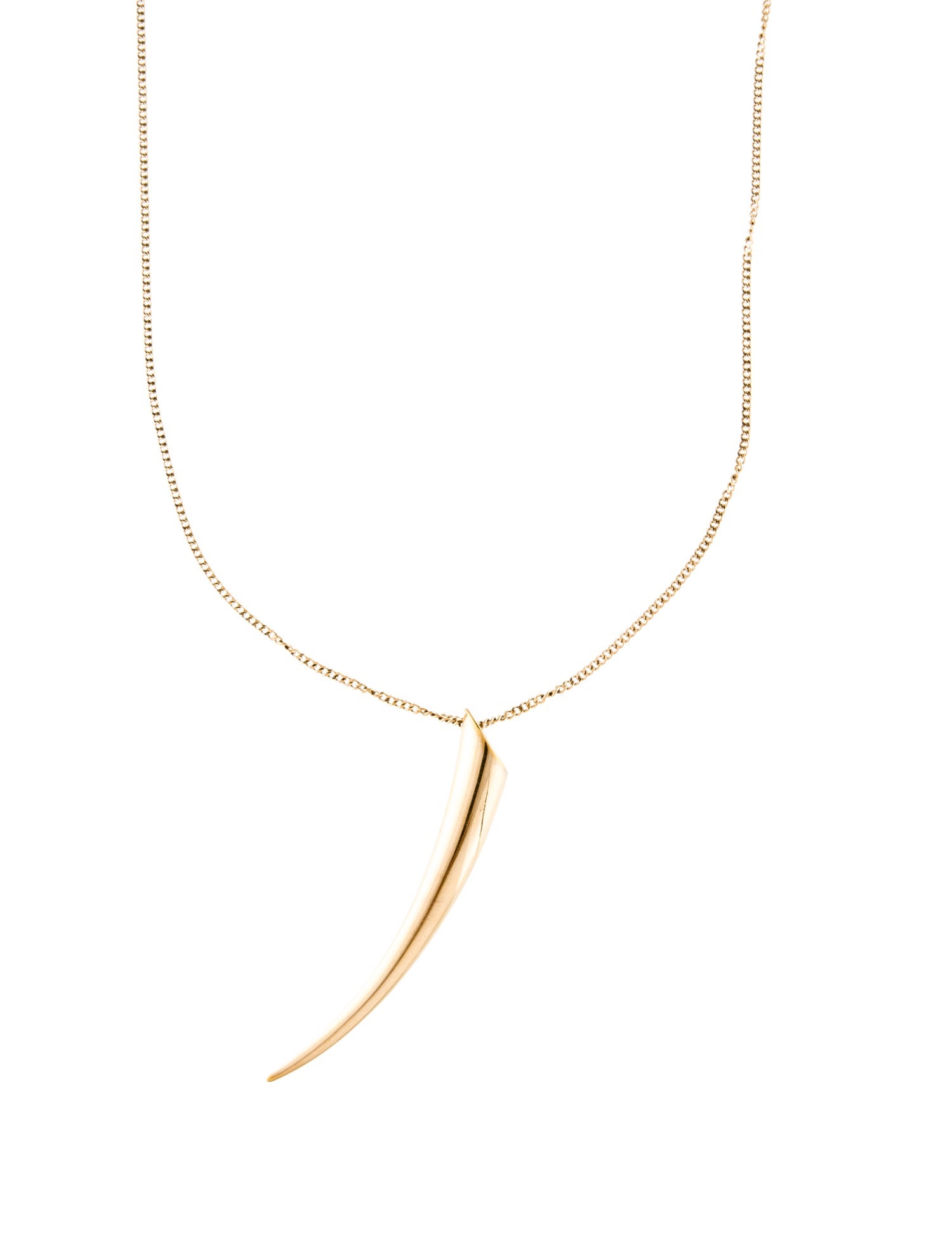Michael Kors Claw Pendant Necklace