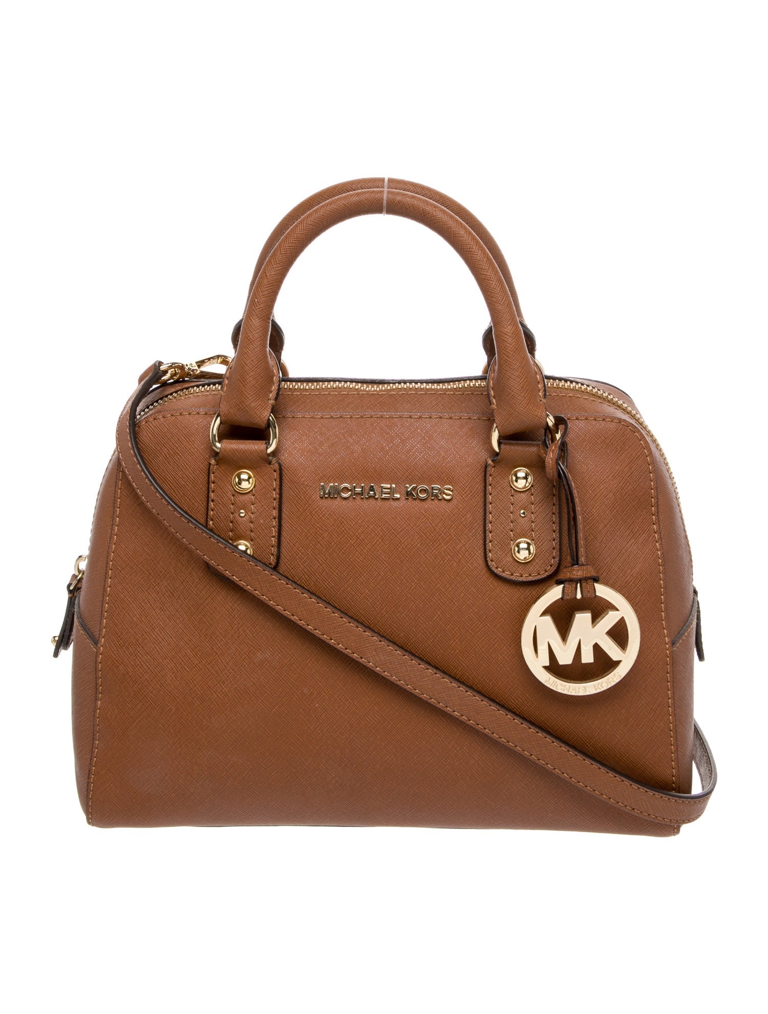 Michael Michael Kors Saffiano Leather Top Handle Bag