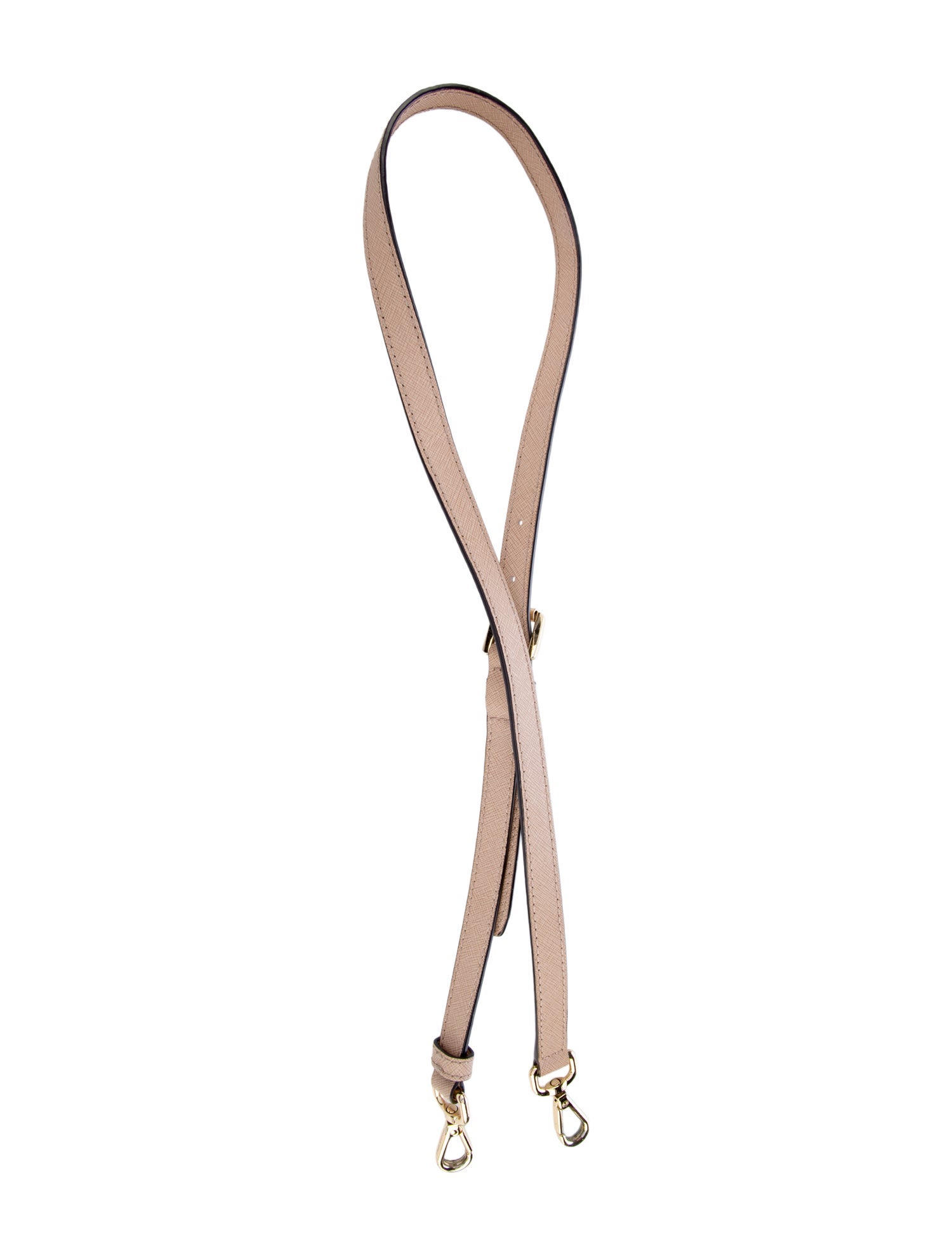 Prada Logo Adjustable Bag Strap - Black Bag Accessories