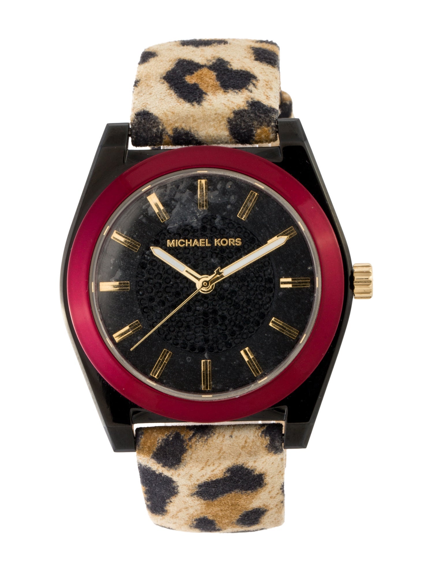 Michael Kors Channing Leopard Watch