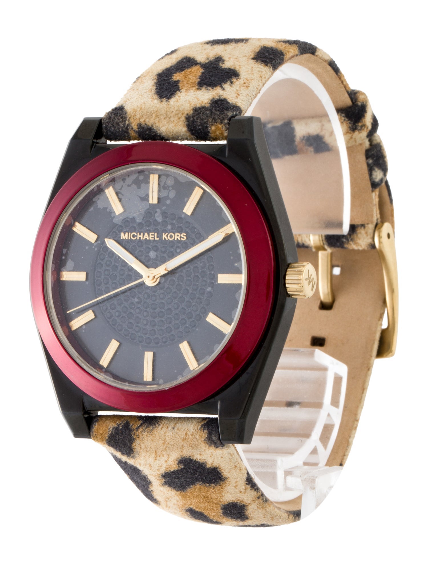 Michael Kors Channing Leopard Watch
