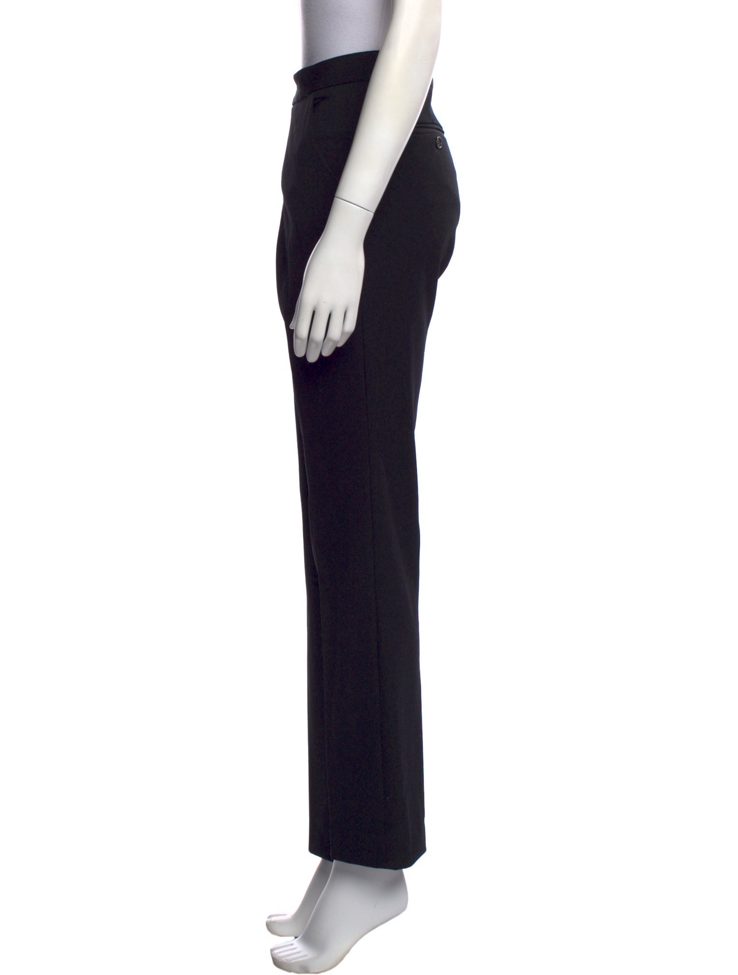 Michael Kors Virgin Wool Straight Leg Pants