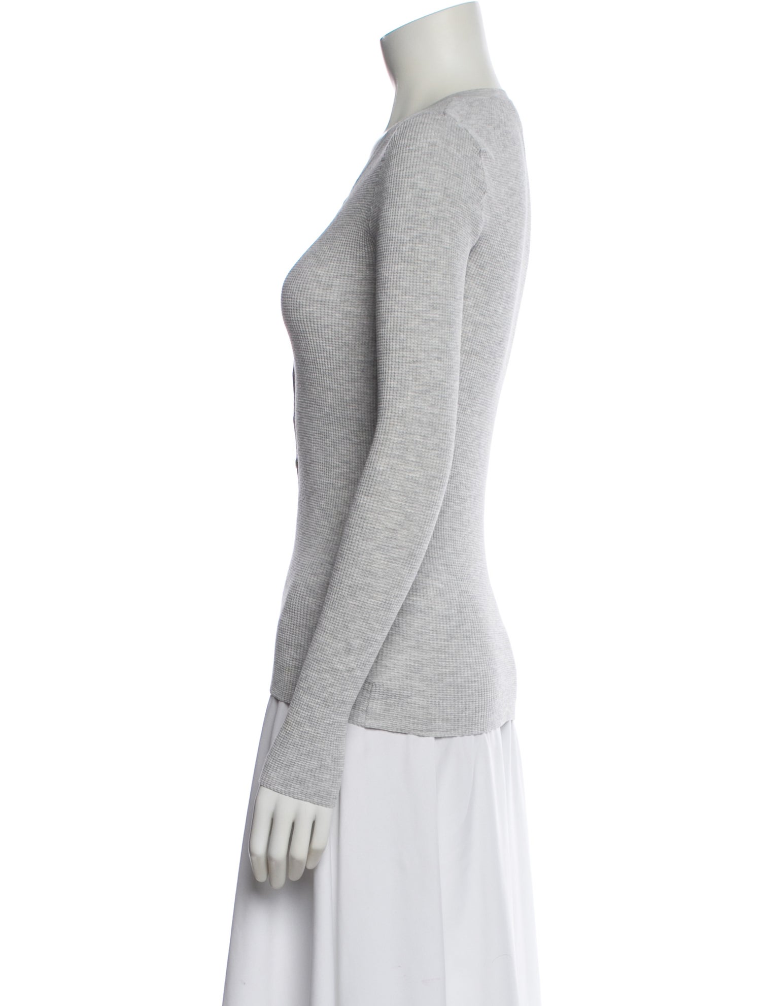 Michael Kors Crew Neck Long Sleeve Top