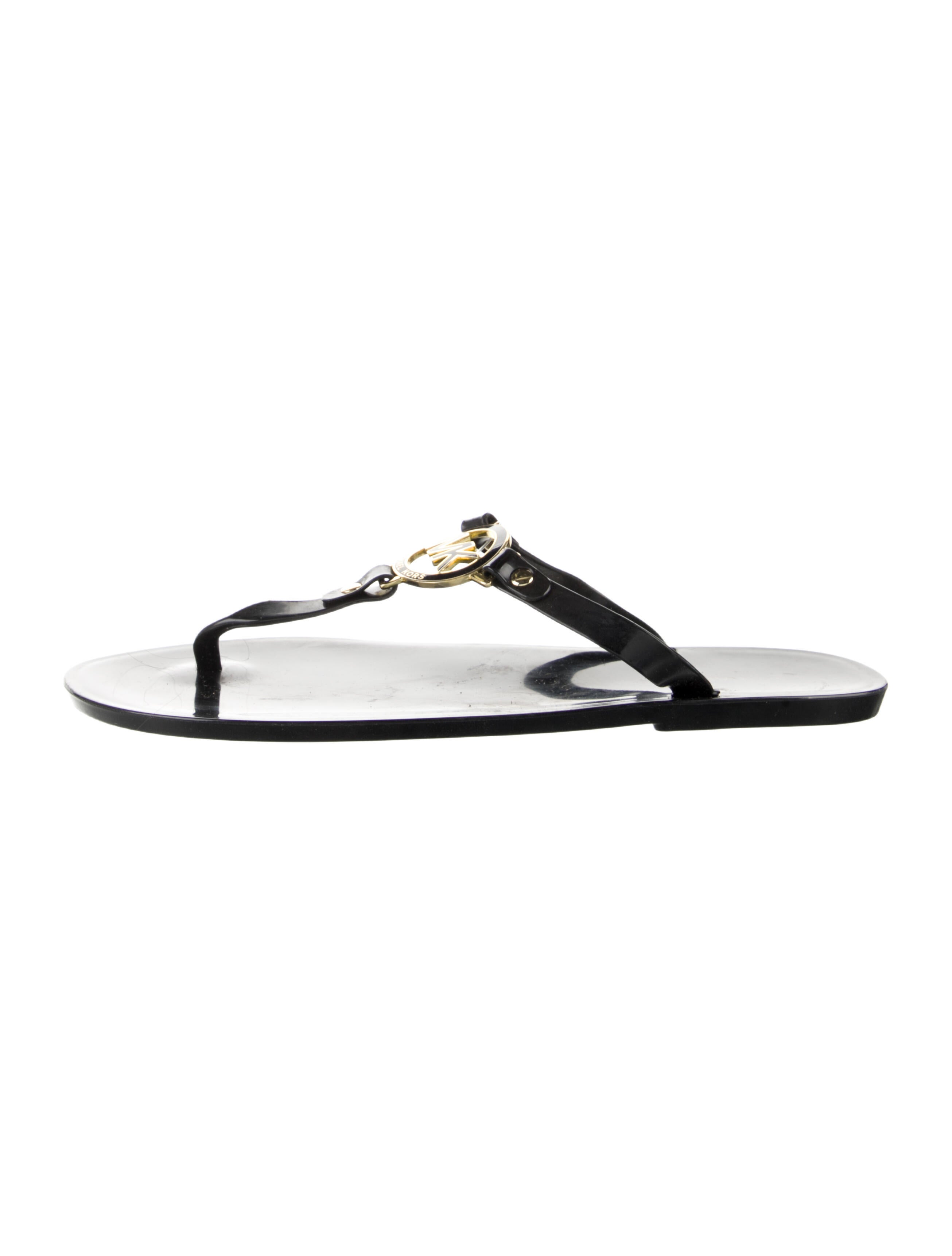 Michael Kors Rubber Flip Flops
