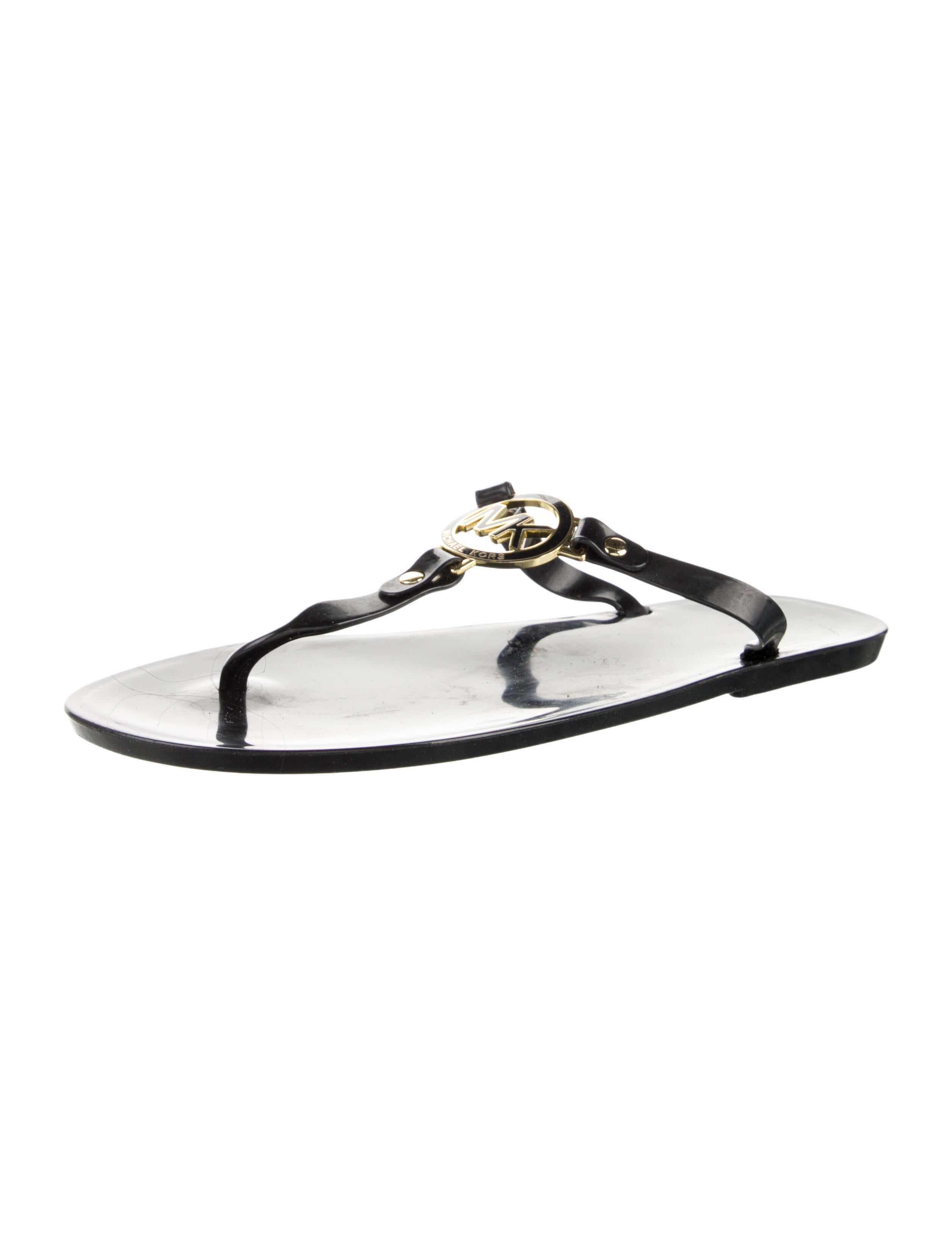Michael Kors Rubber Flip Flops