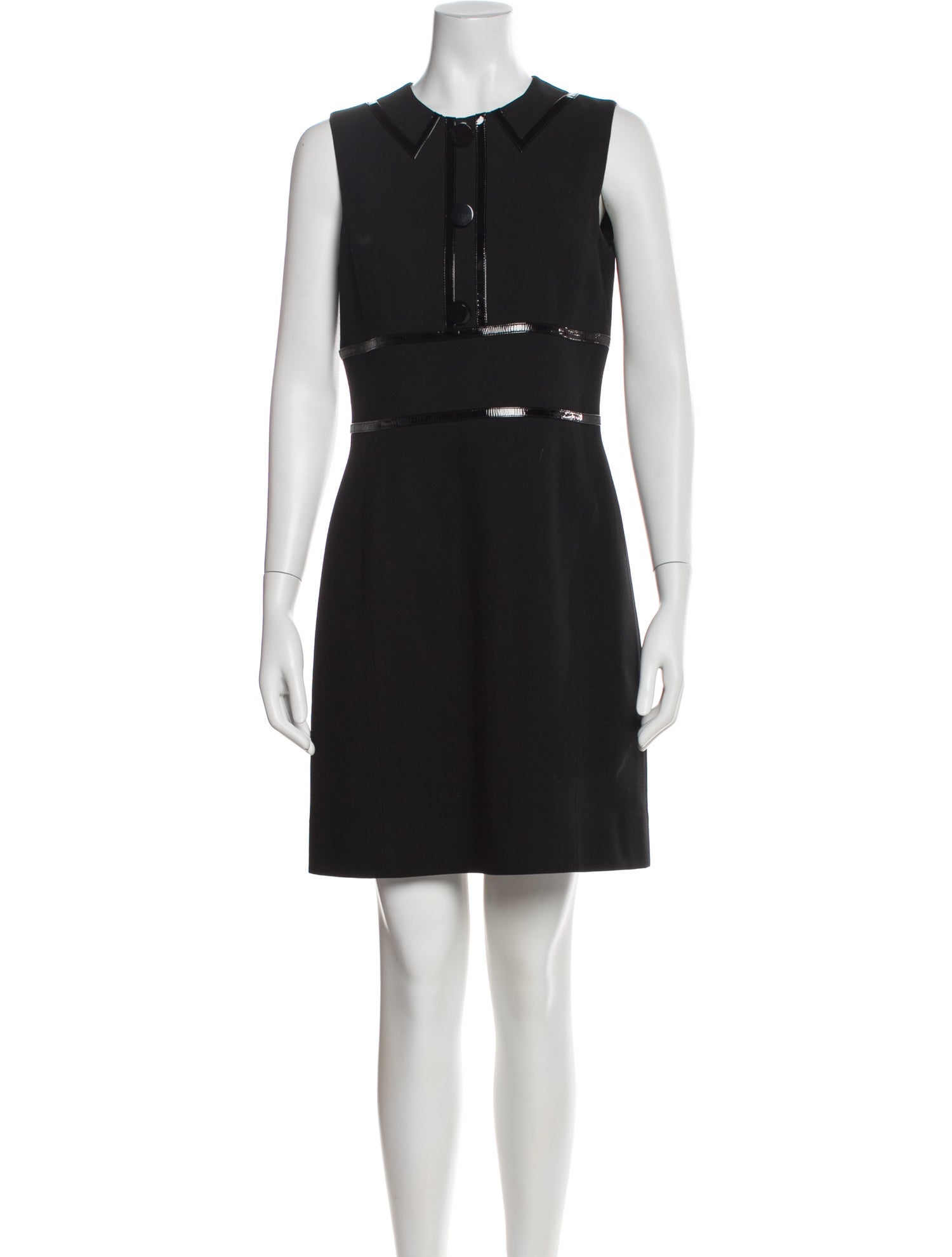 Michael Kors Virgin Wool Mini Dress