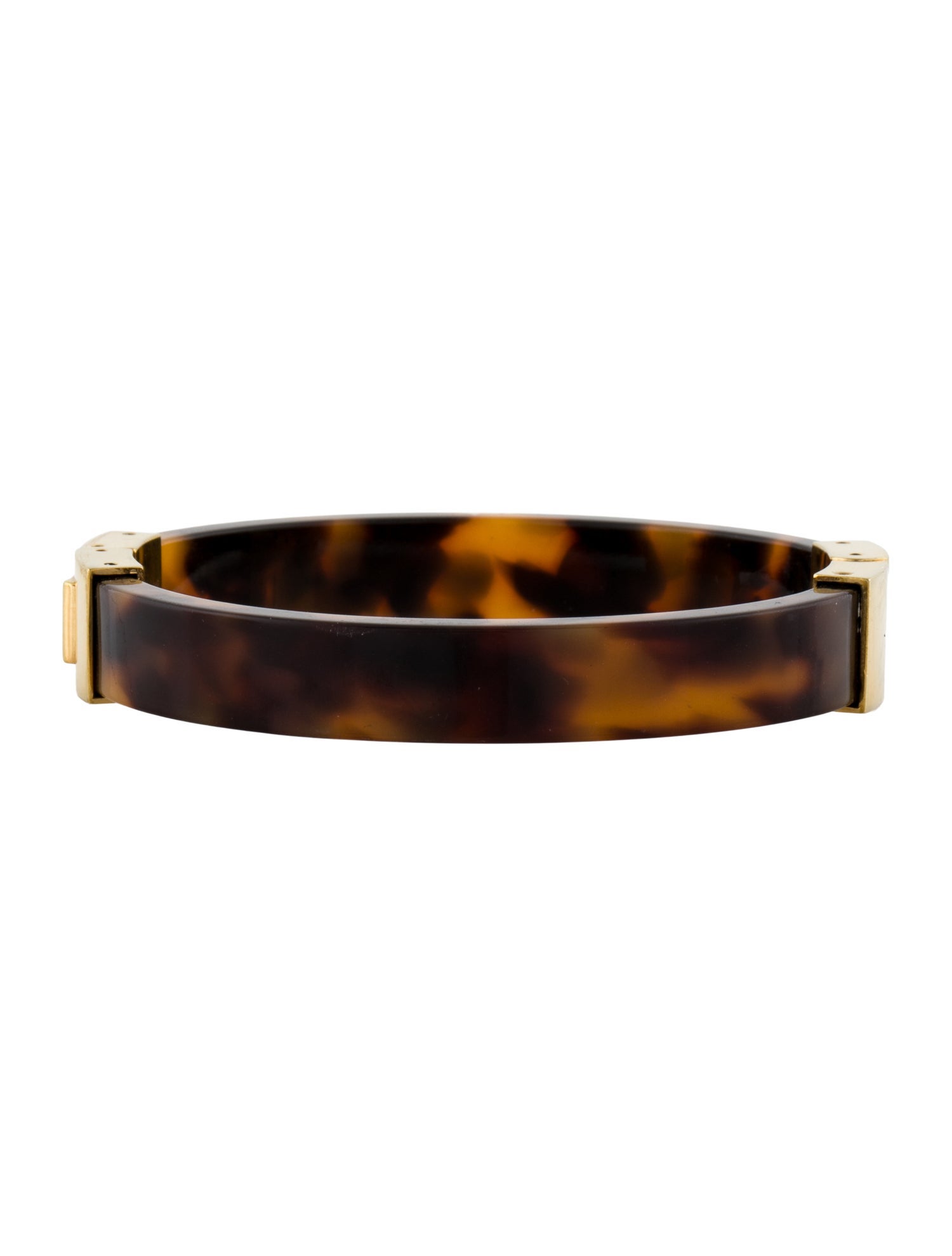 Michael Kors Tortoise Hinged Bangle Bracelet