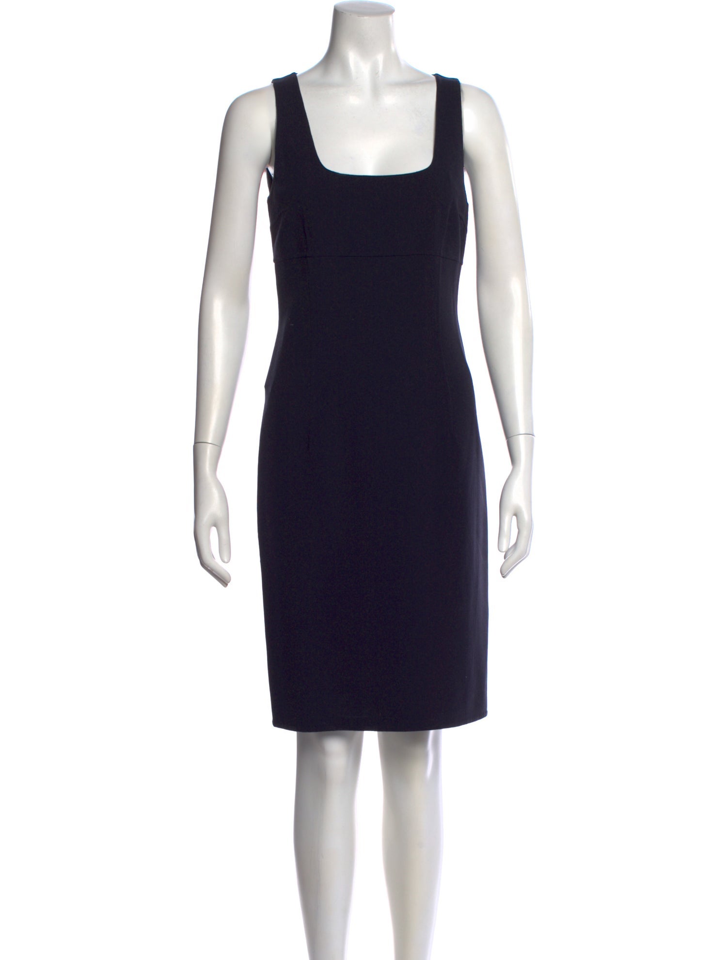 Michael Kors Virgin Wool Knee-Length Dress