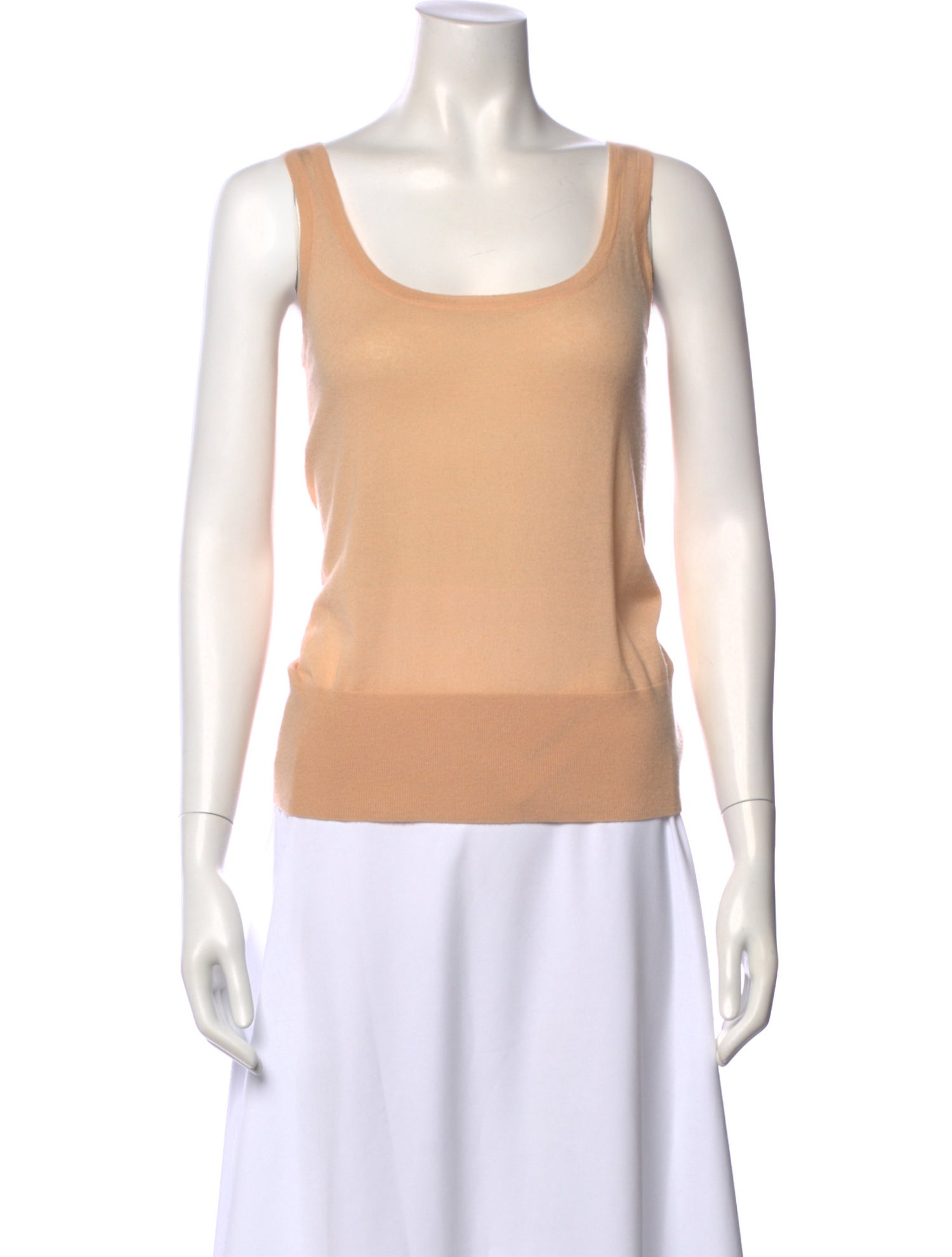 Michael Kors Cashmere Scoop Neck Top