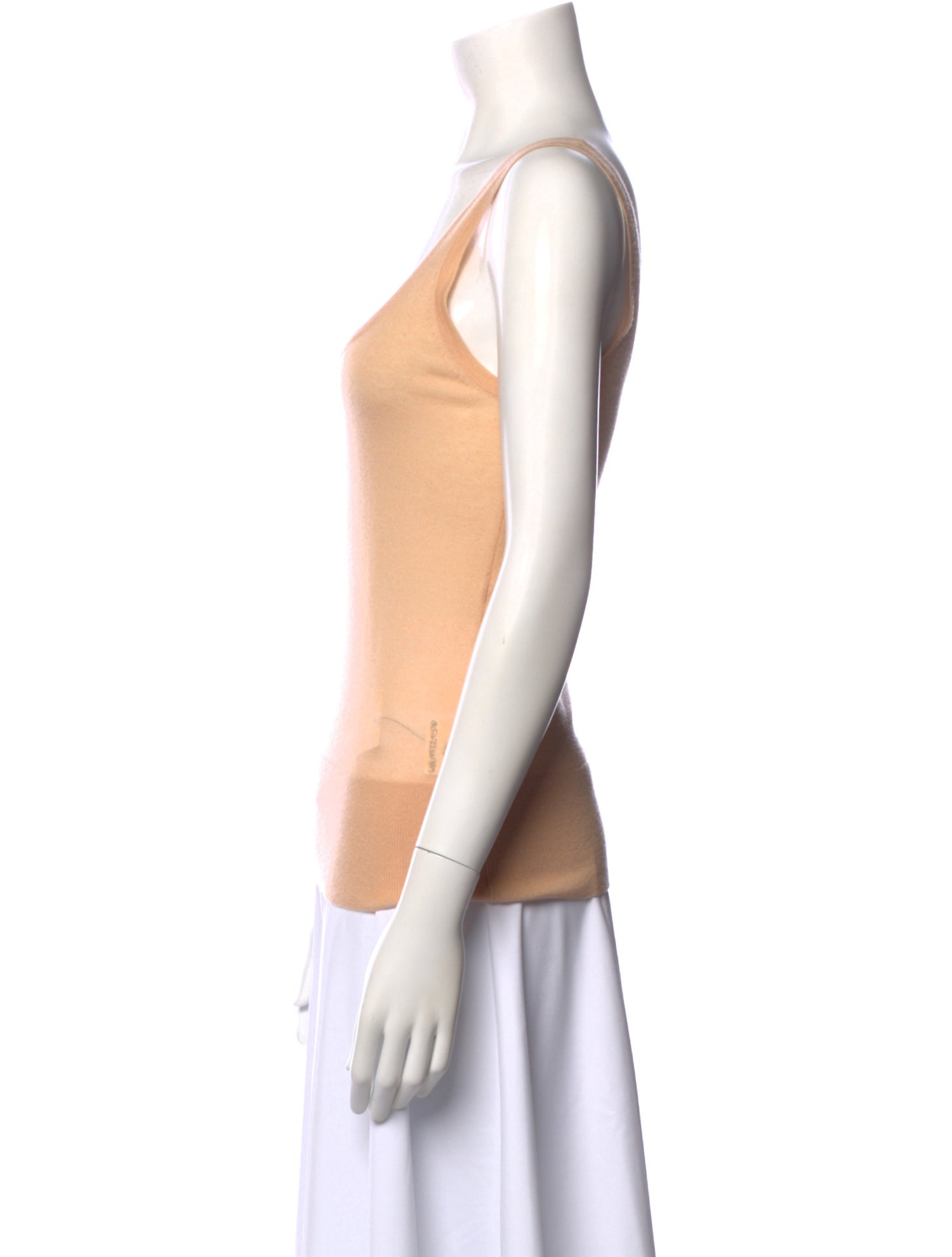 Michael Kors Cashmere Scoop Neck Top