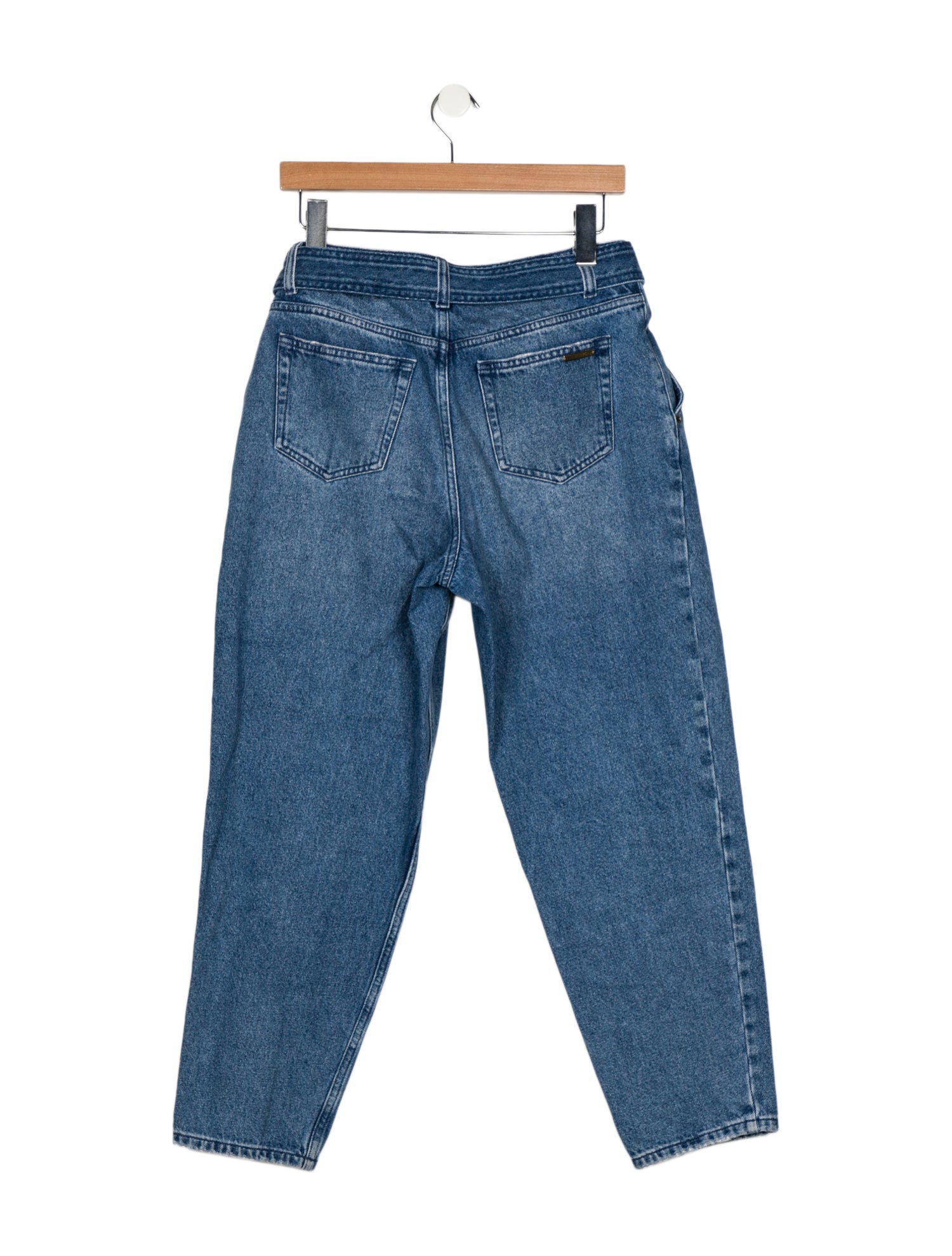 Michael Kors Mid-Rise Straight Leg Jeans